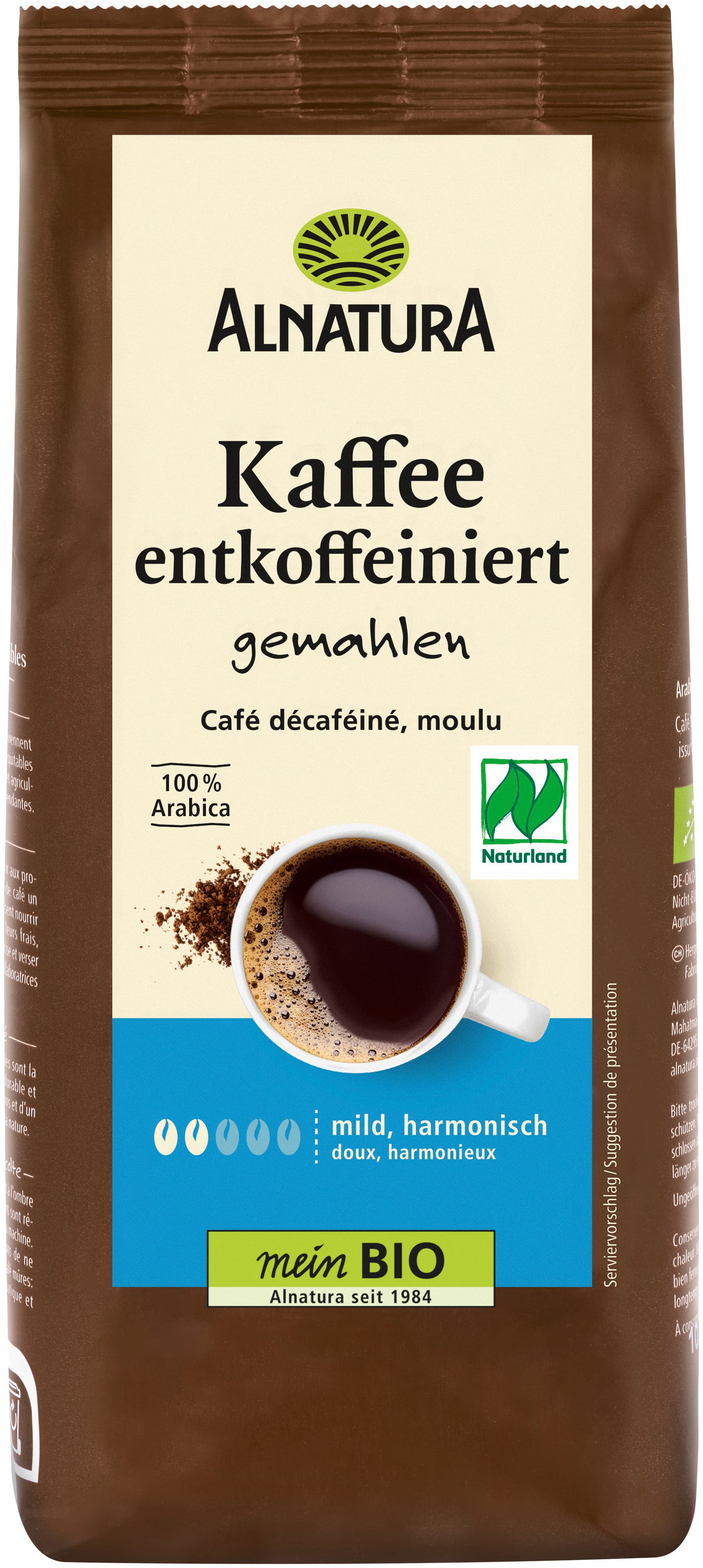 Alnatura Bio Café Classic entkoffeiniert