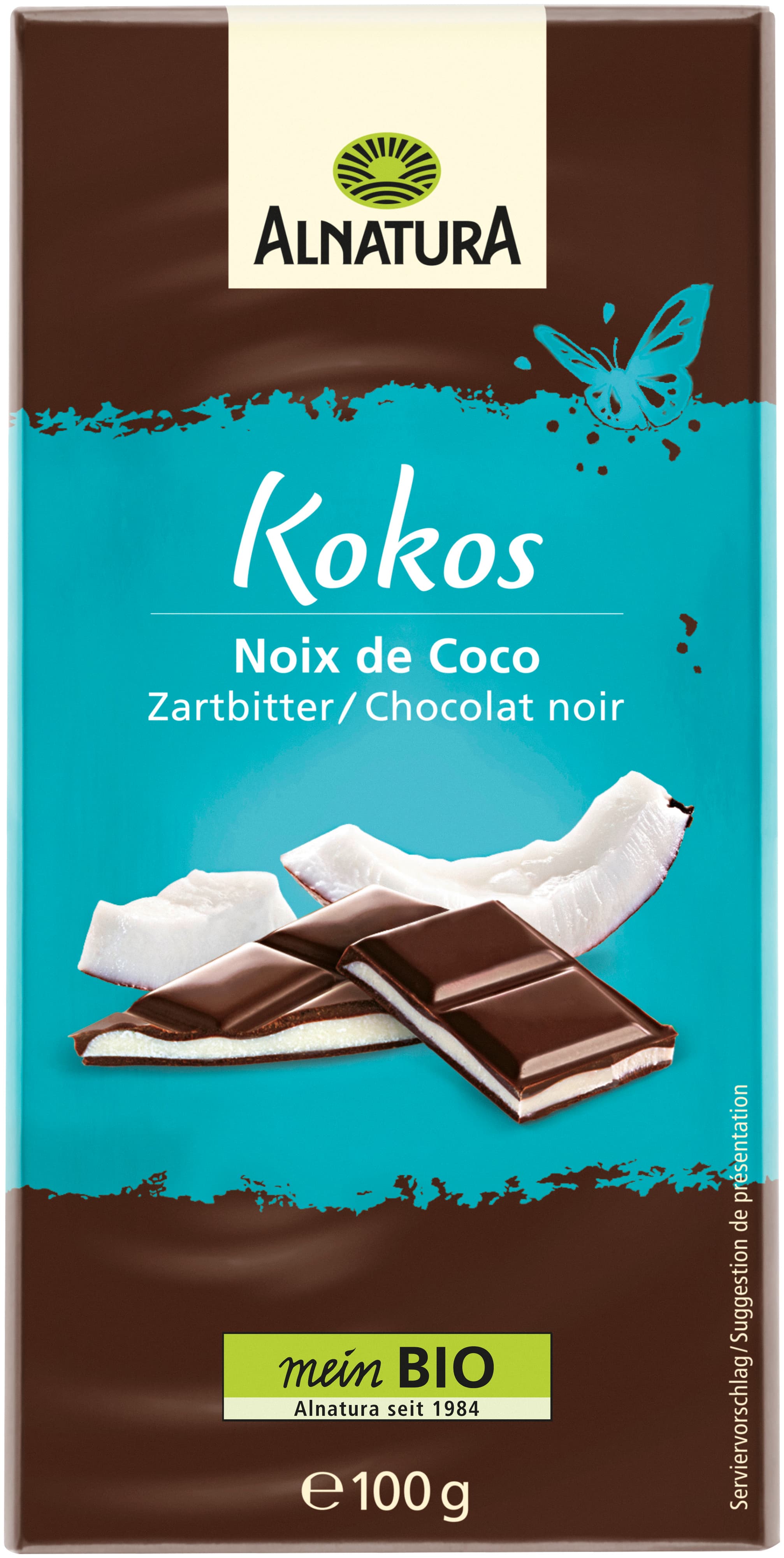 Alnatura Bio Kokos Zartbitter Schokolade