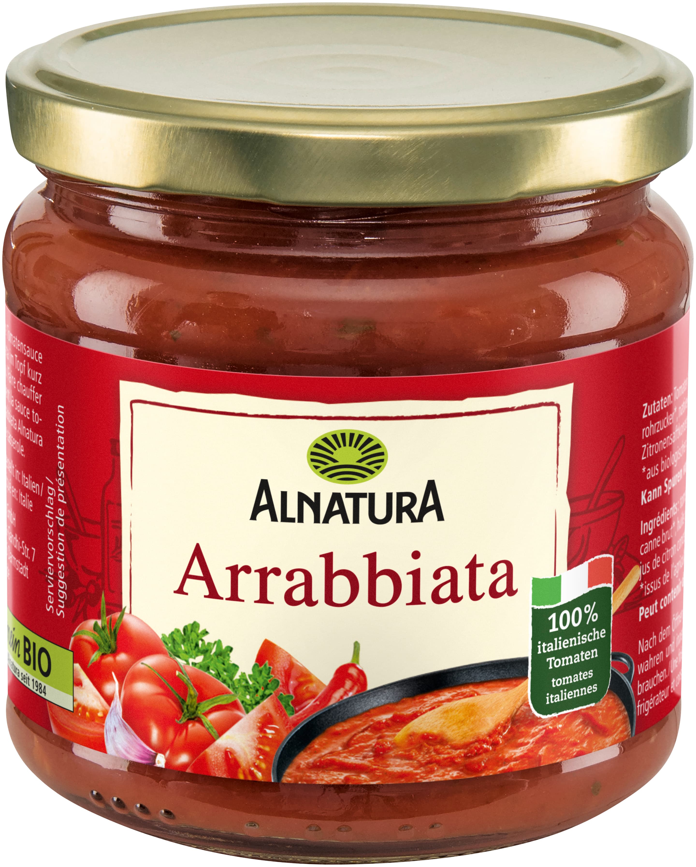 Alnatura Bio Tomatensauce Arrabbiata