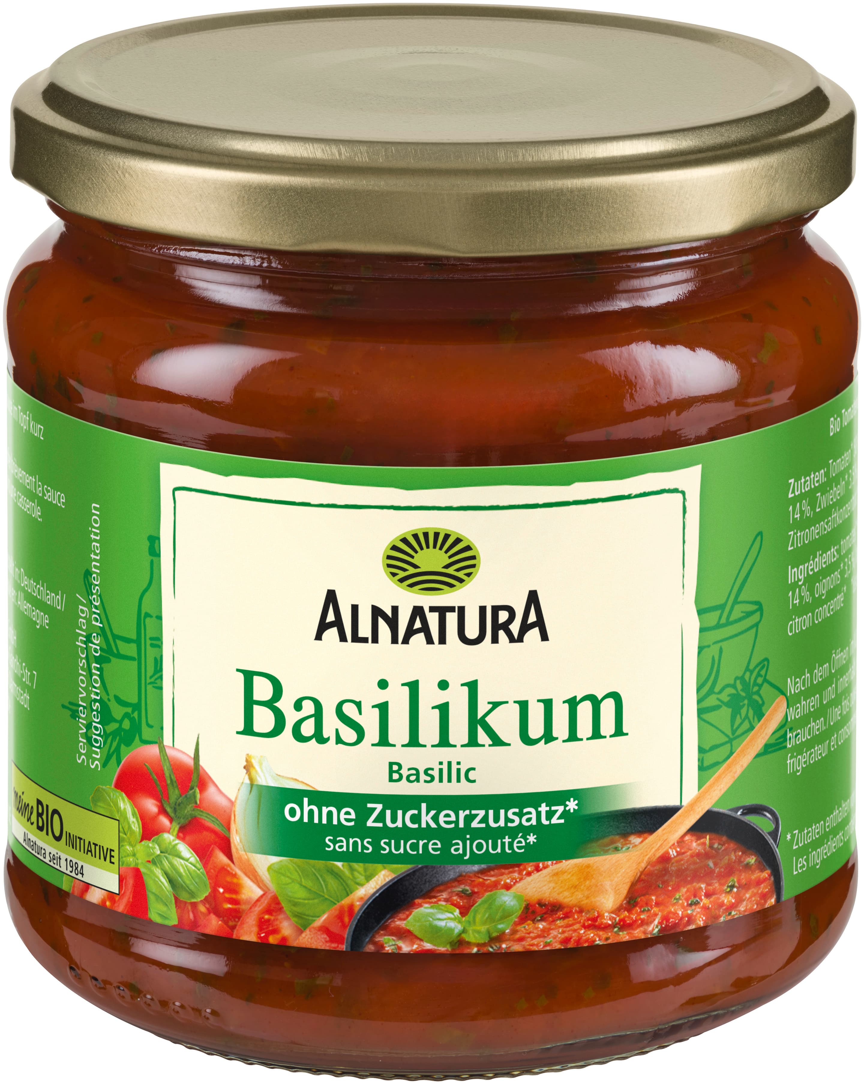 Alnatura Bio Tomatensauce Basilikum