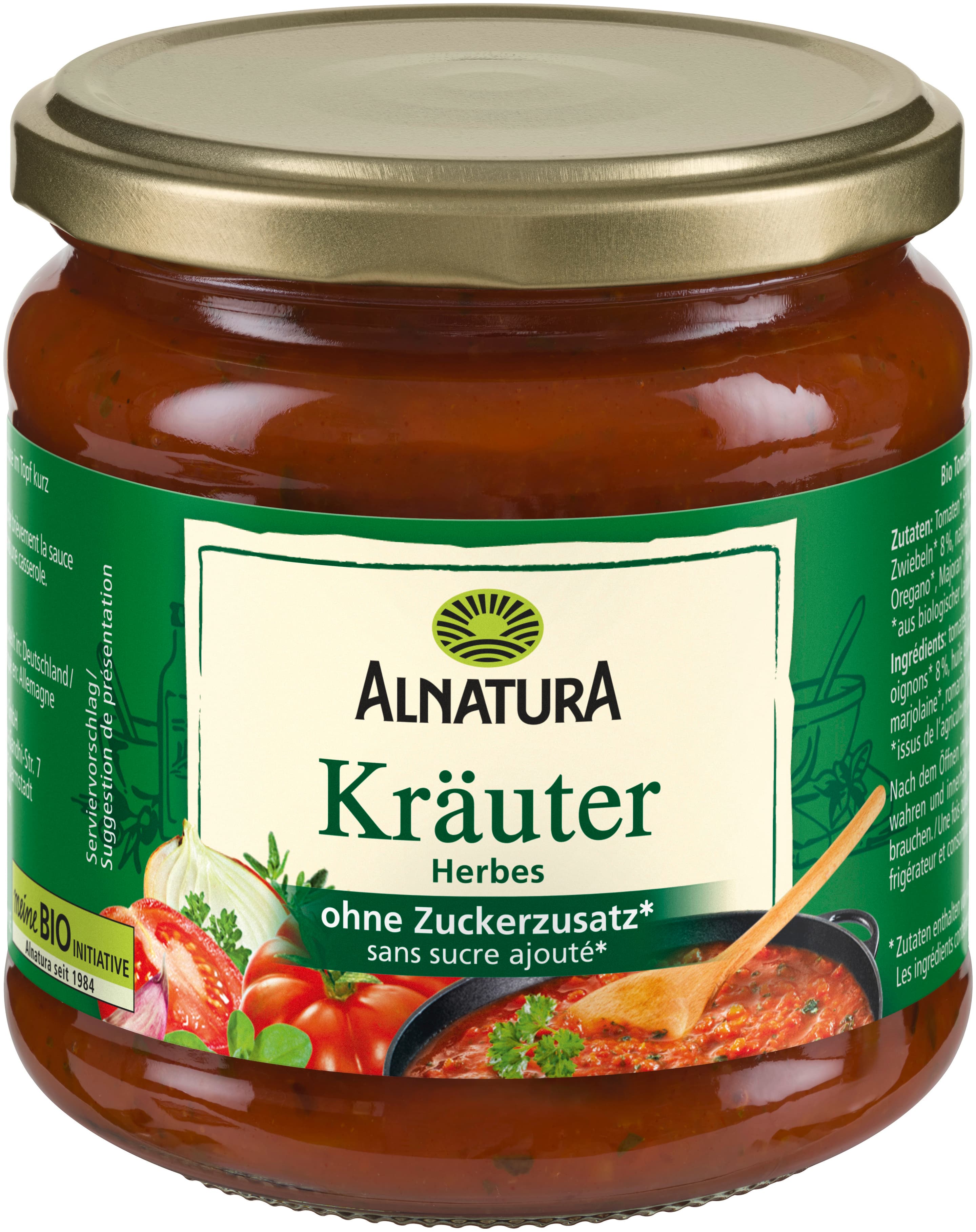 Alnatura Bio Tomatensauce Kräuter