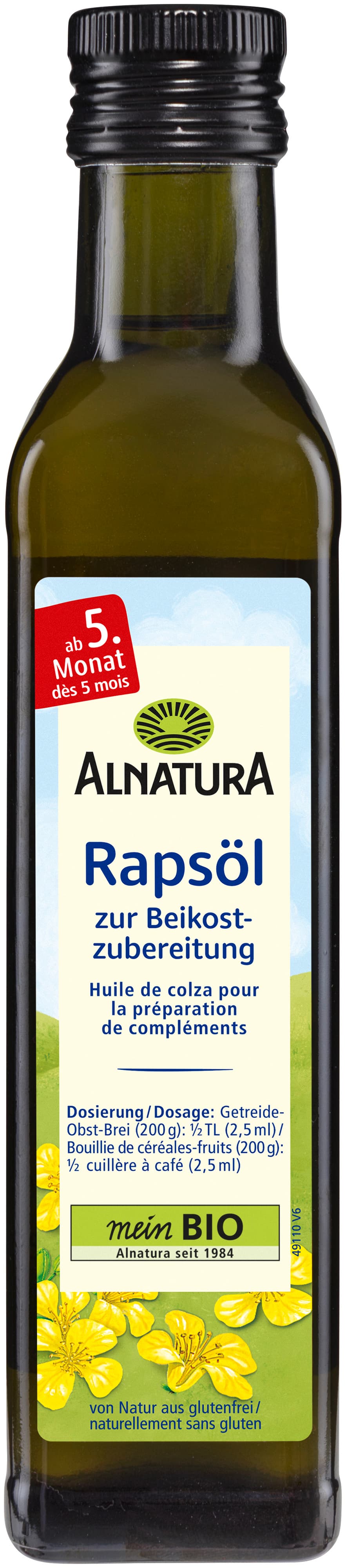 Alnatura Bio Rapsöl (ab 5. Monat)
