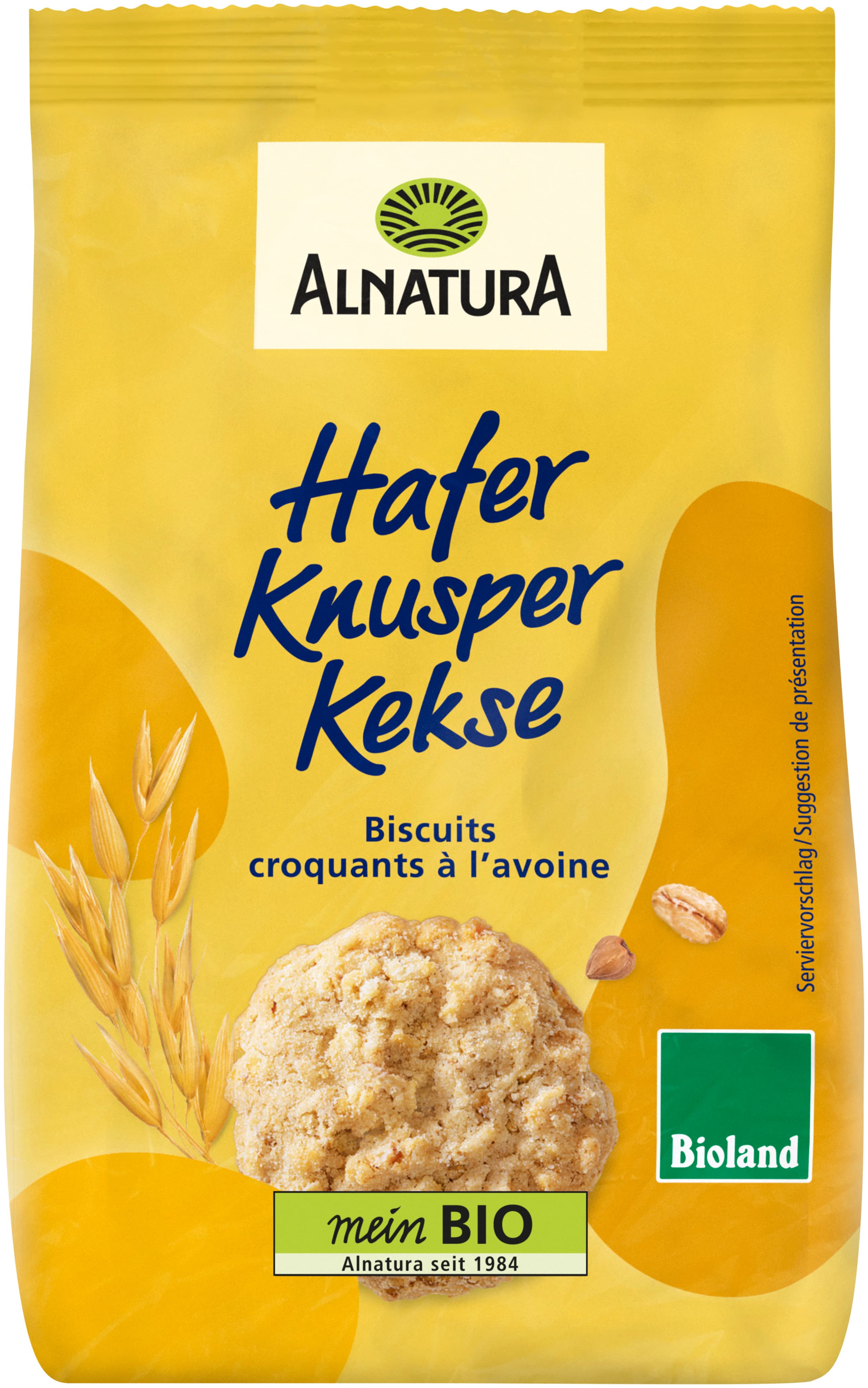 Alnatura Bioland-Hafer Knusper Kekse