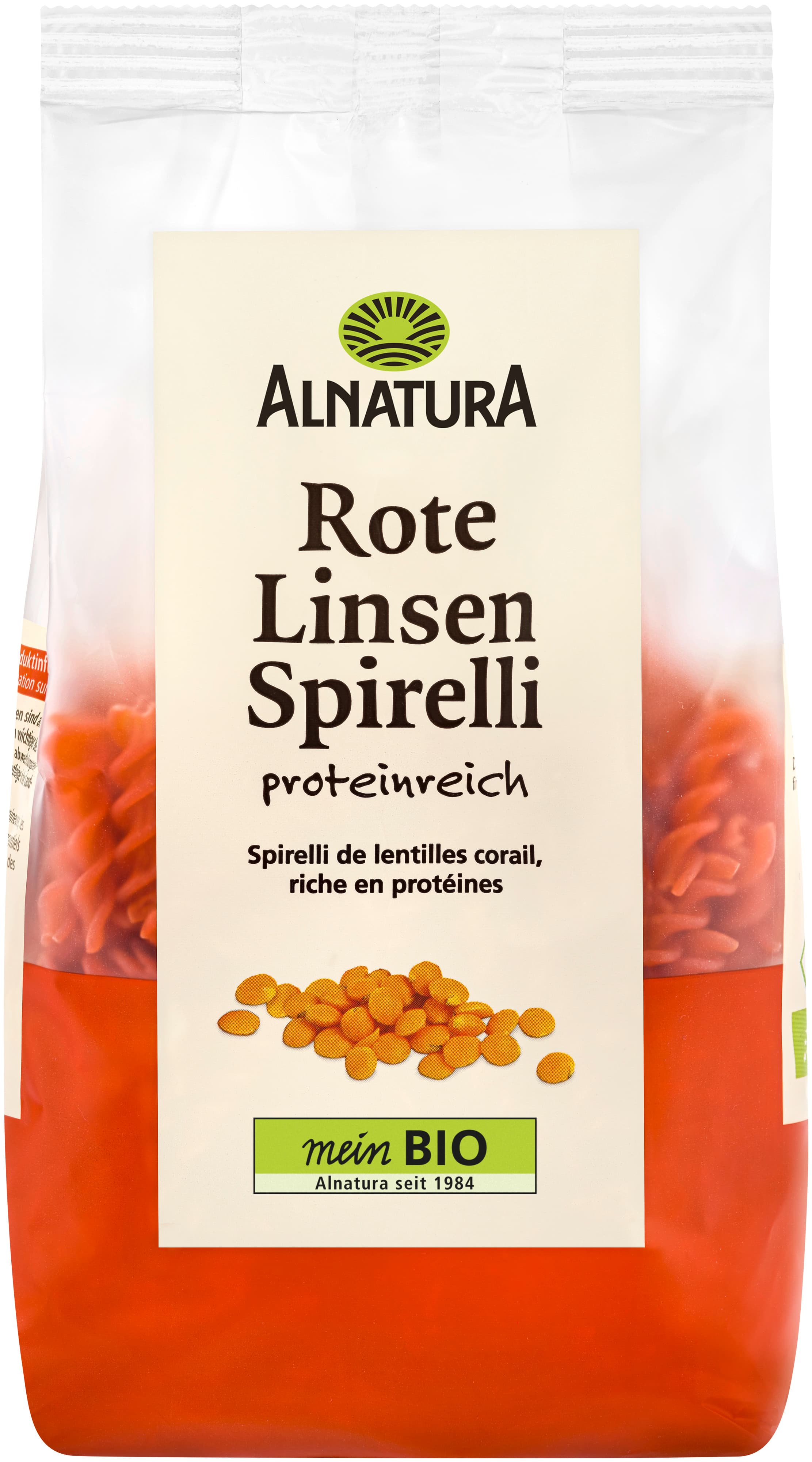 Alnatura Bio Rote Linsen Spirelli