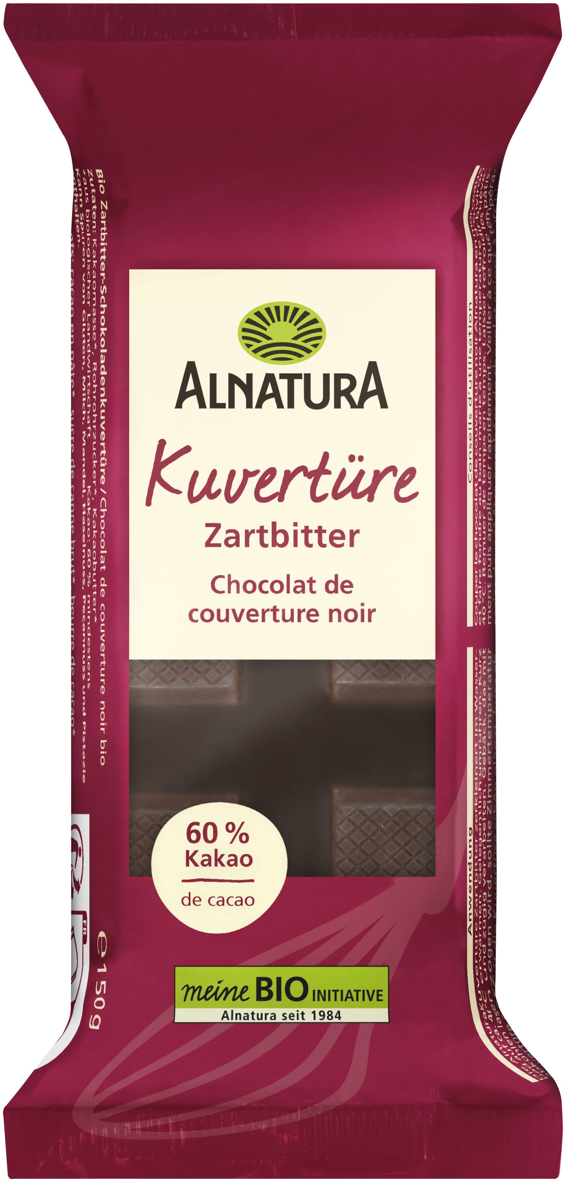 Alnatura Bio Kuvertüre Zartbitter