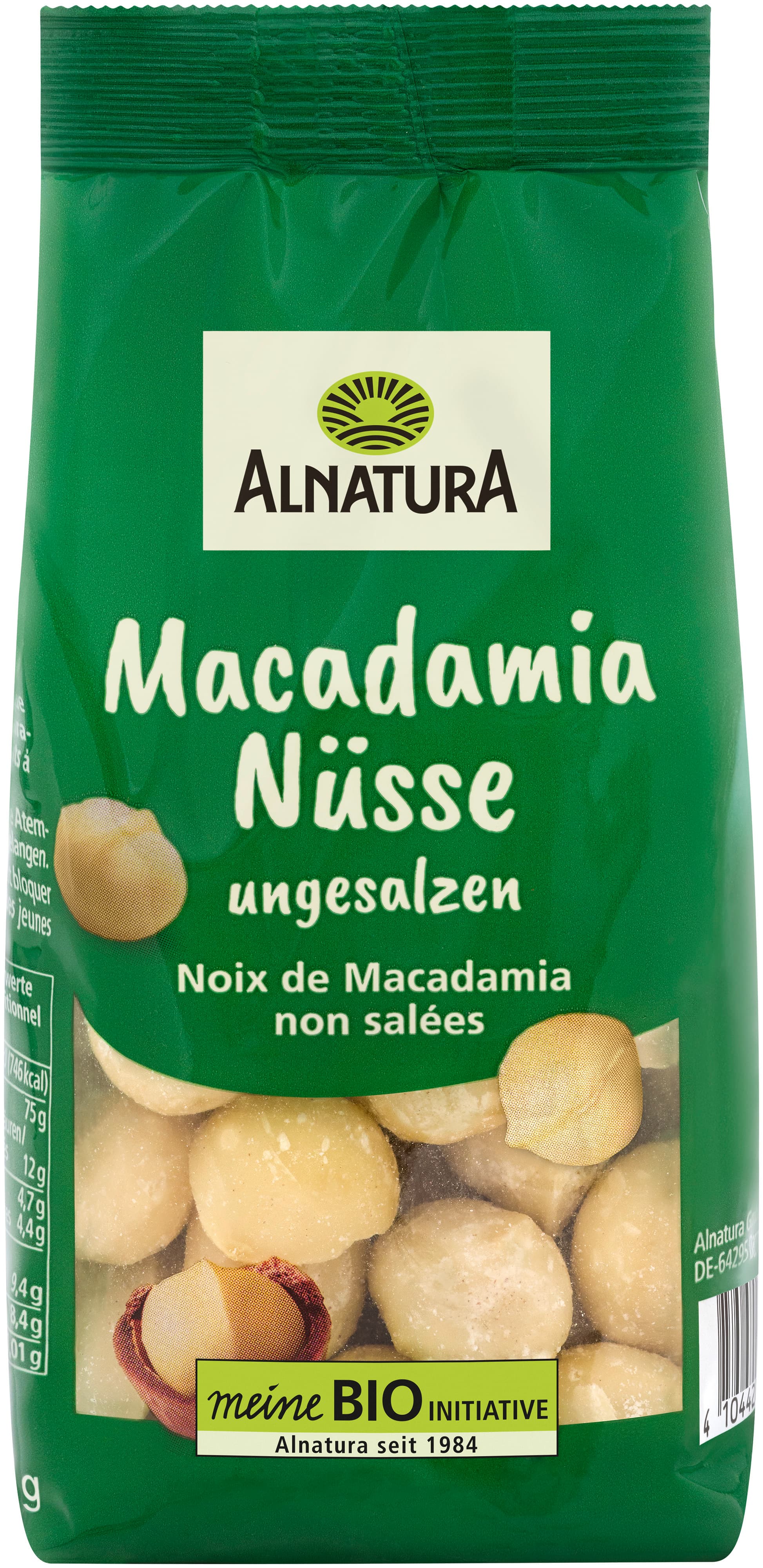 Alnatura Bio Macadamianüsse