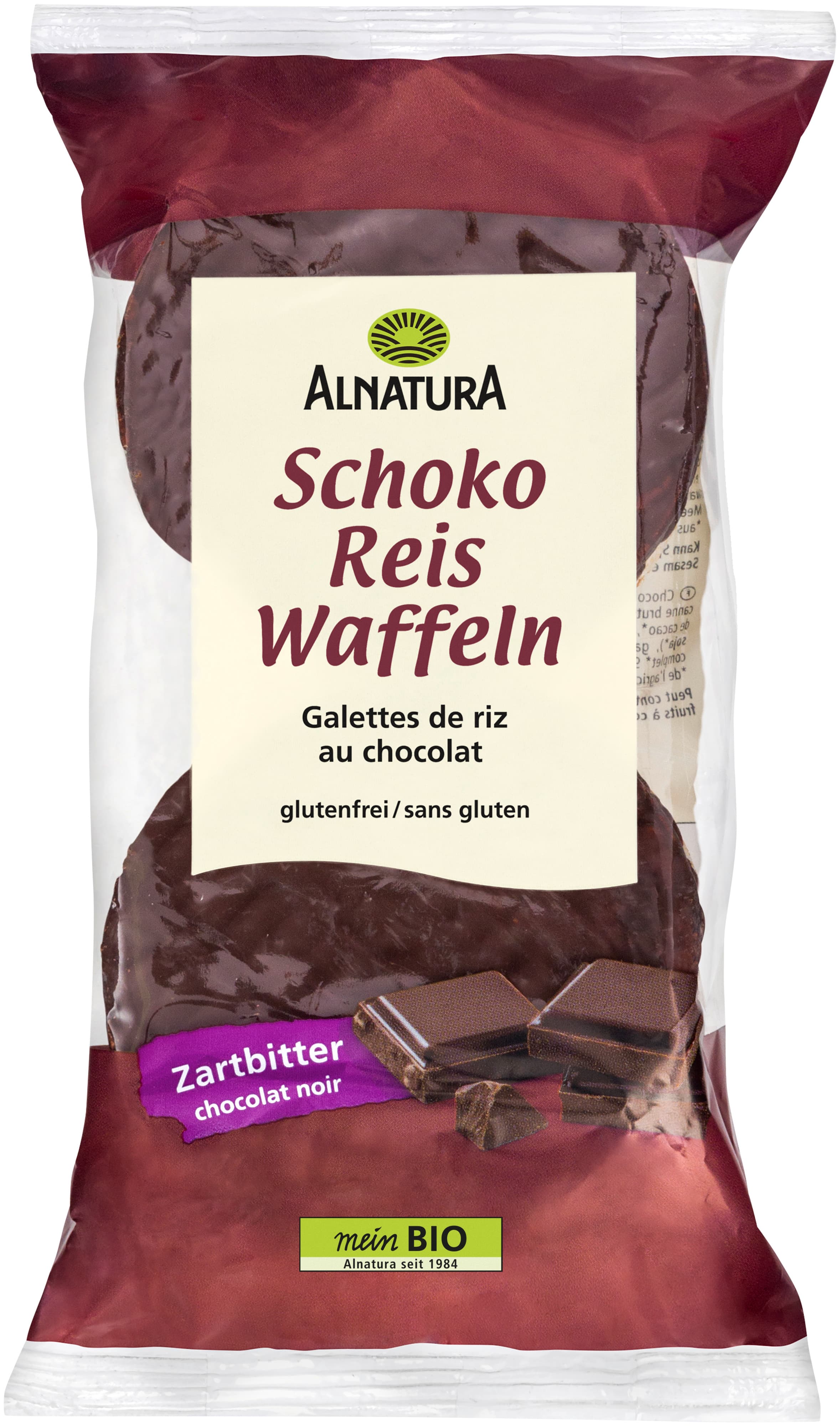 Alnatura Bio Schoko Reiswaffeln Zartbitter