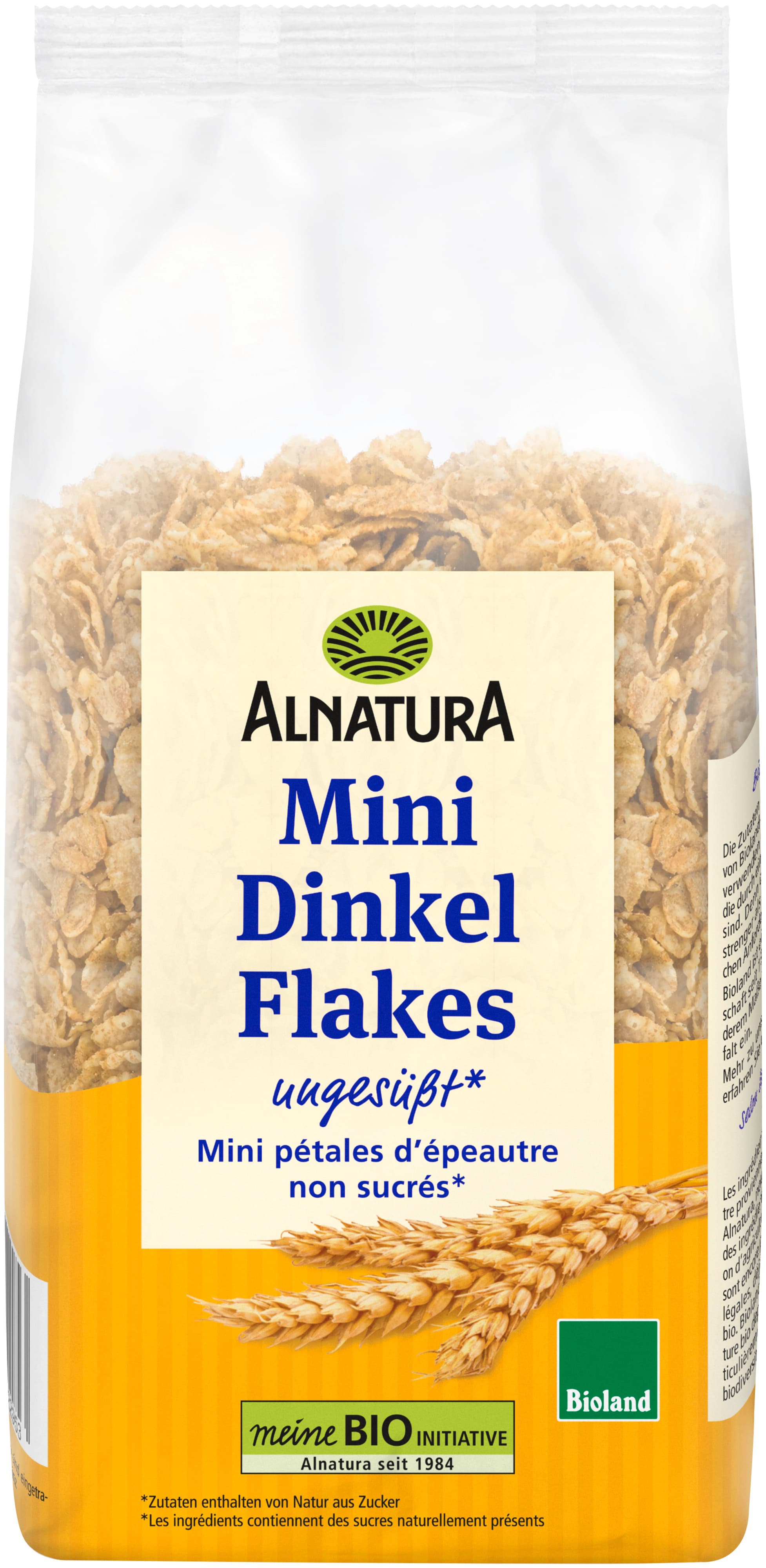 Alnatura Bioland-Mini Dinkel Flakes ungesüßt