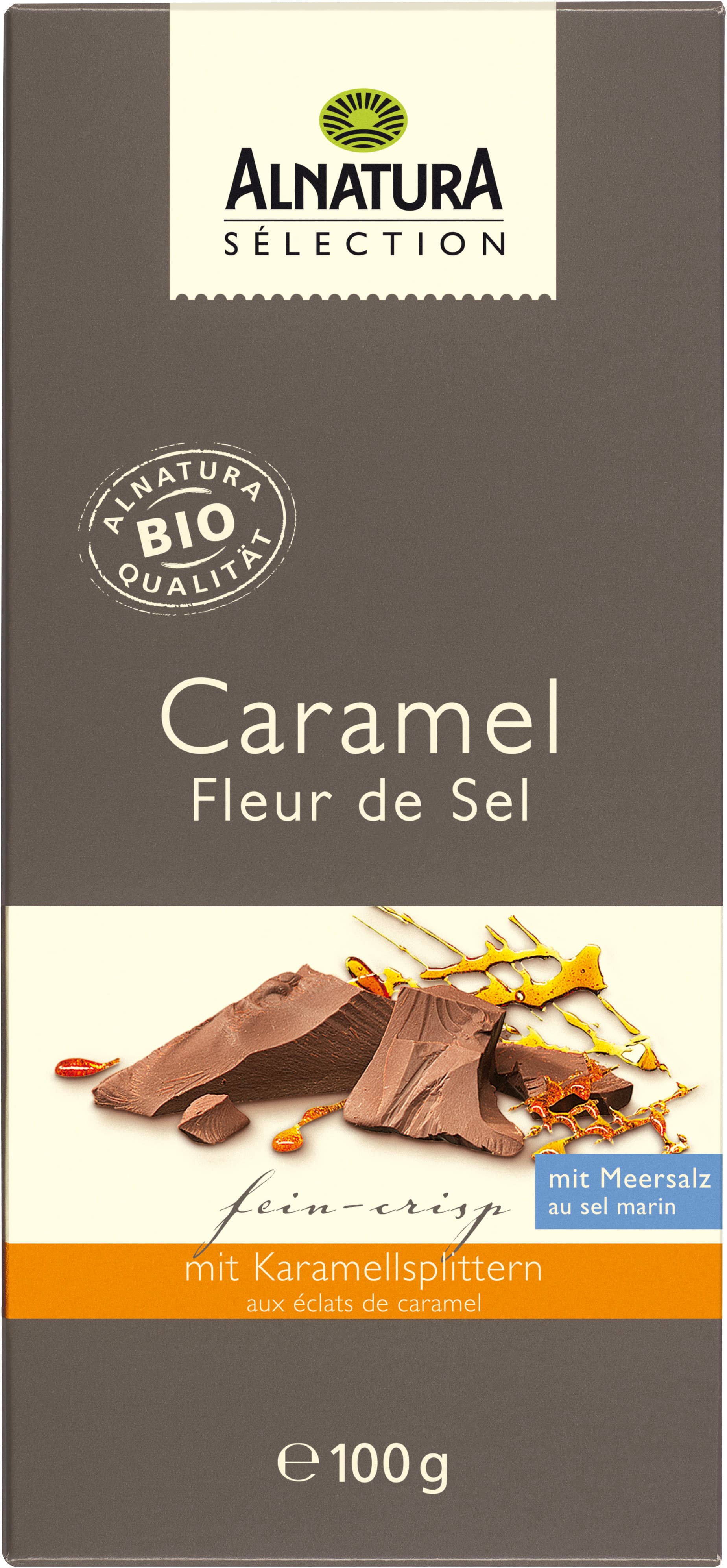 Alnatura Bio Sélection Caramel Fleur de Sel Schokolade