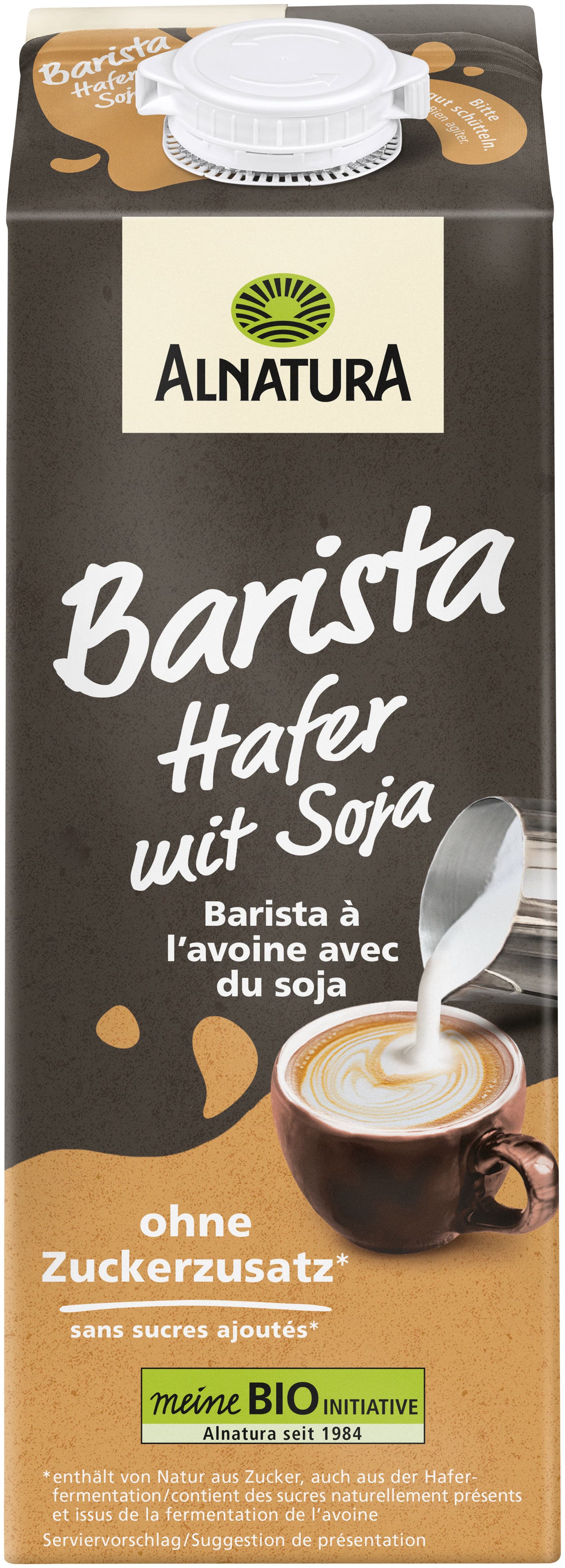 Alnatura Bio Hafer Drink Barista mit Soja