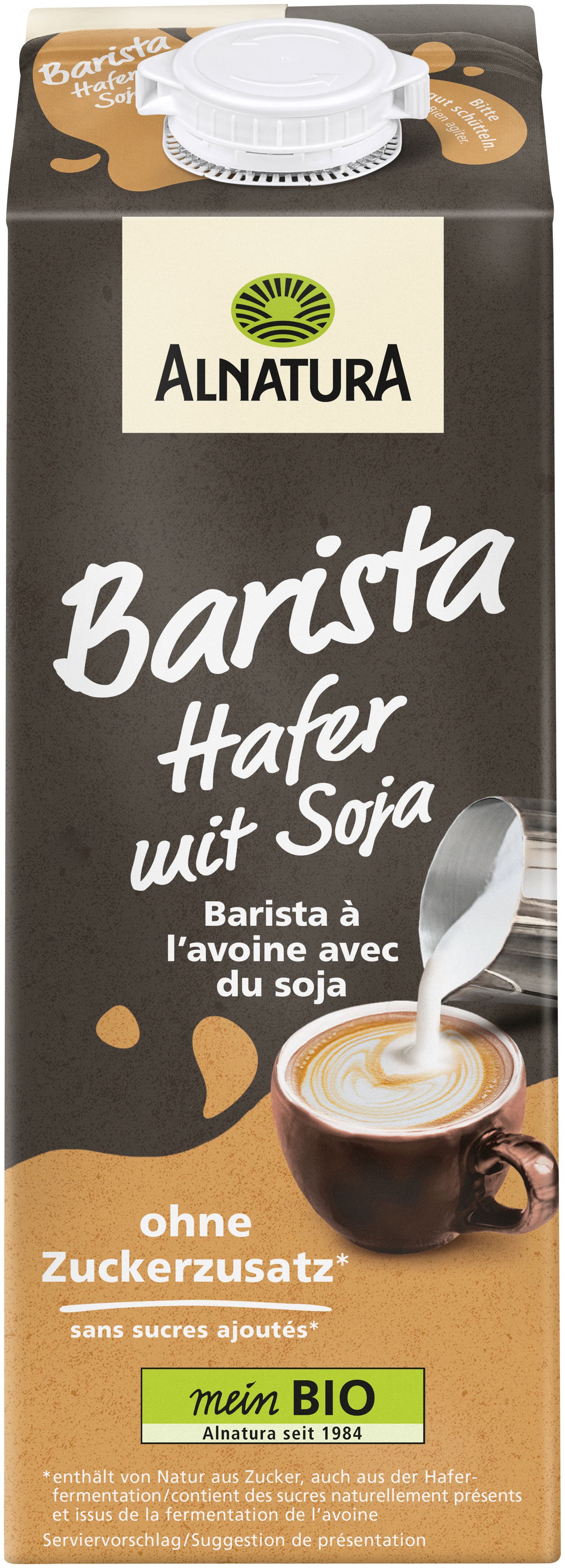 Alnatura Bio Hafer Drink Barista mit Soja