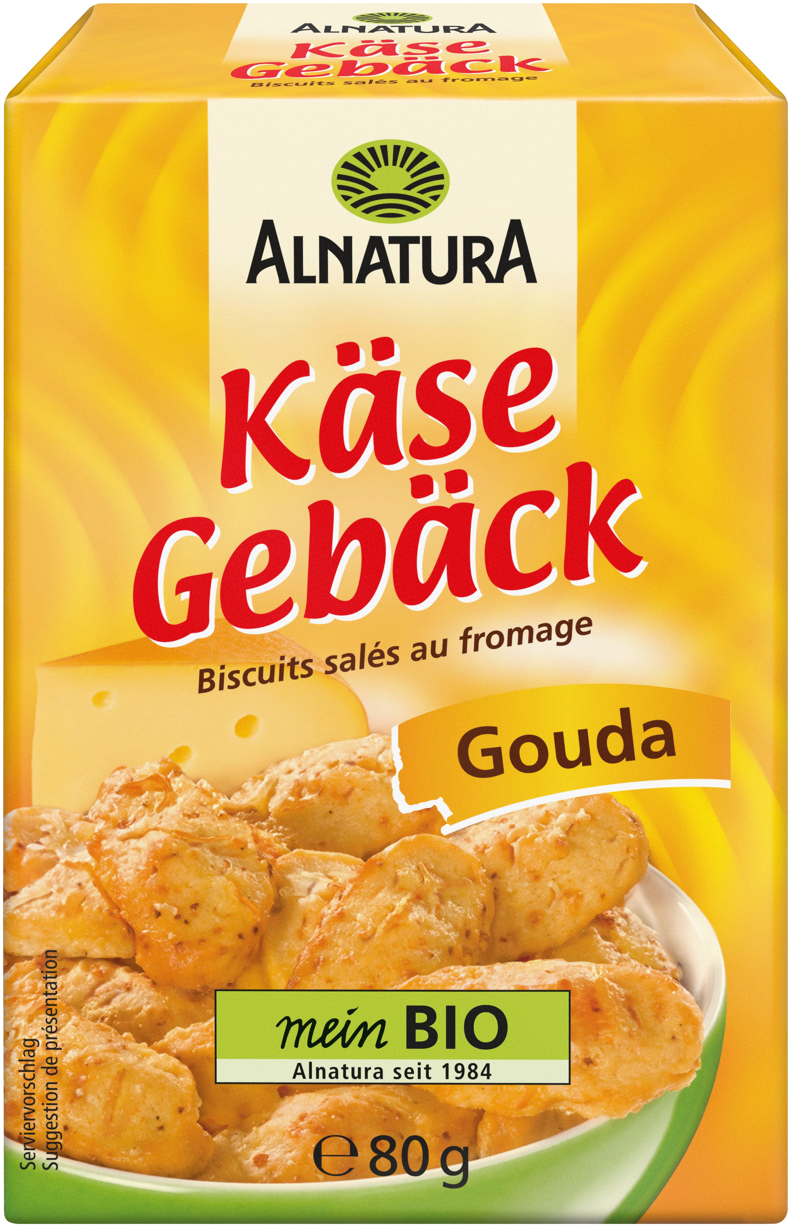 Alnatura Bio Käsegebäck Gouda