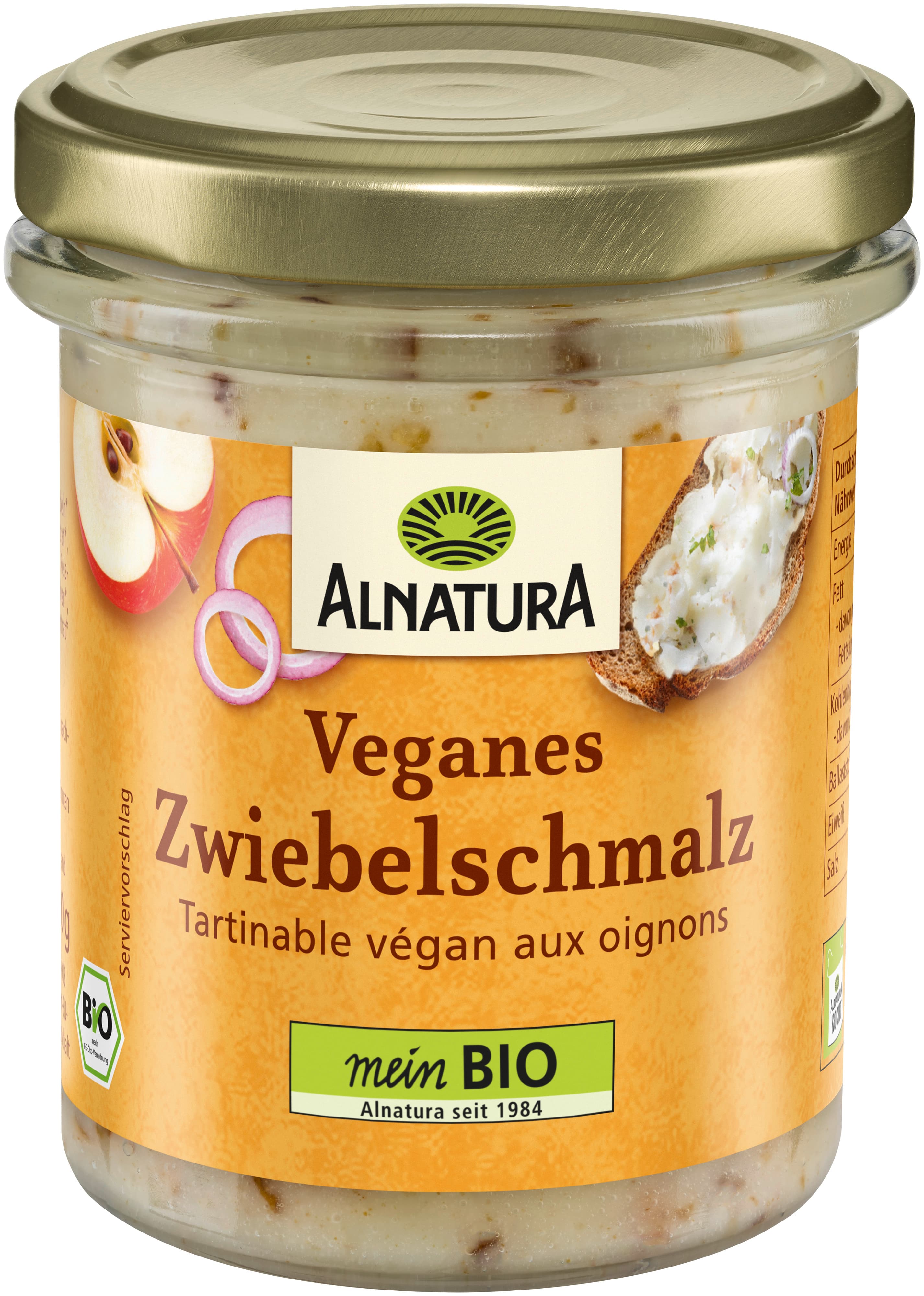 Alnatura Bio Veganes Zwiebelschmalz