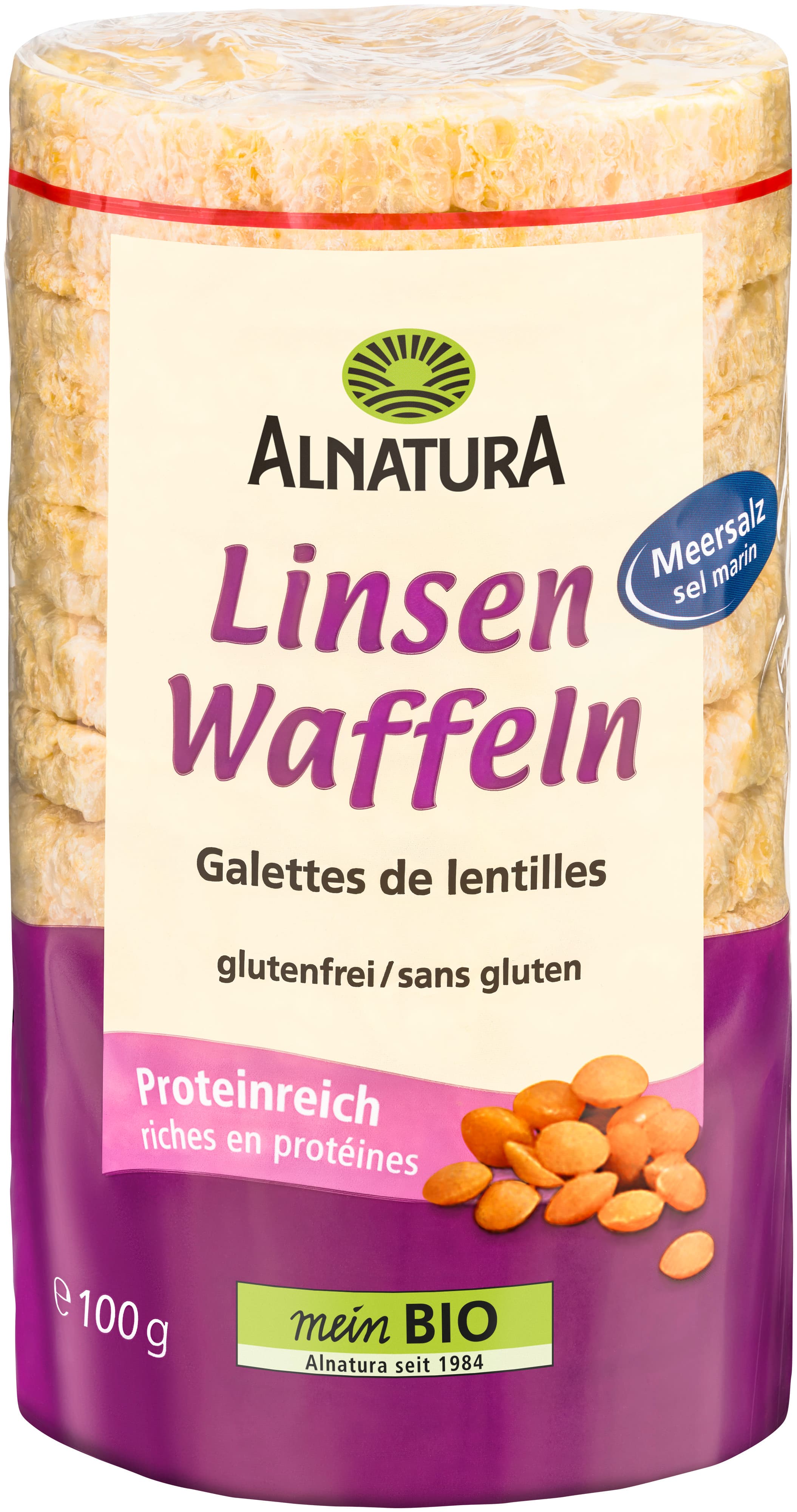Alnatura Bio Linsenwaffeln