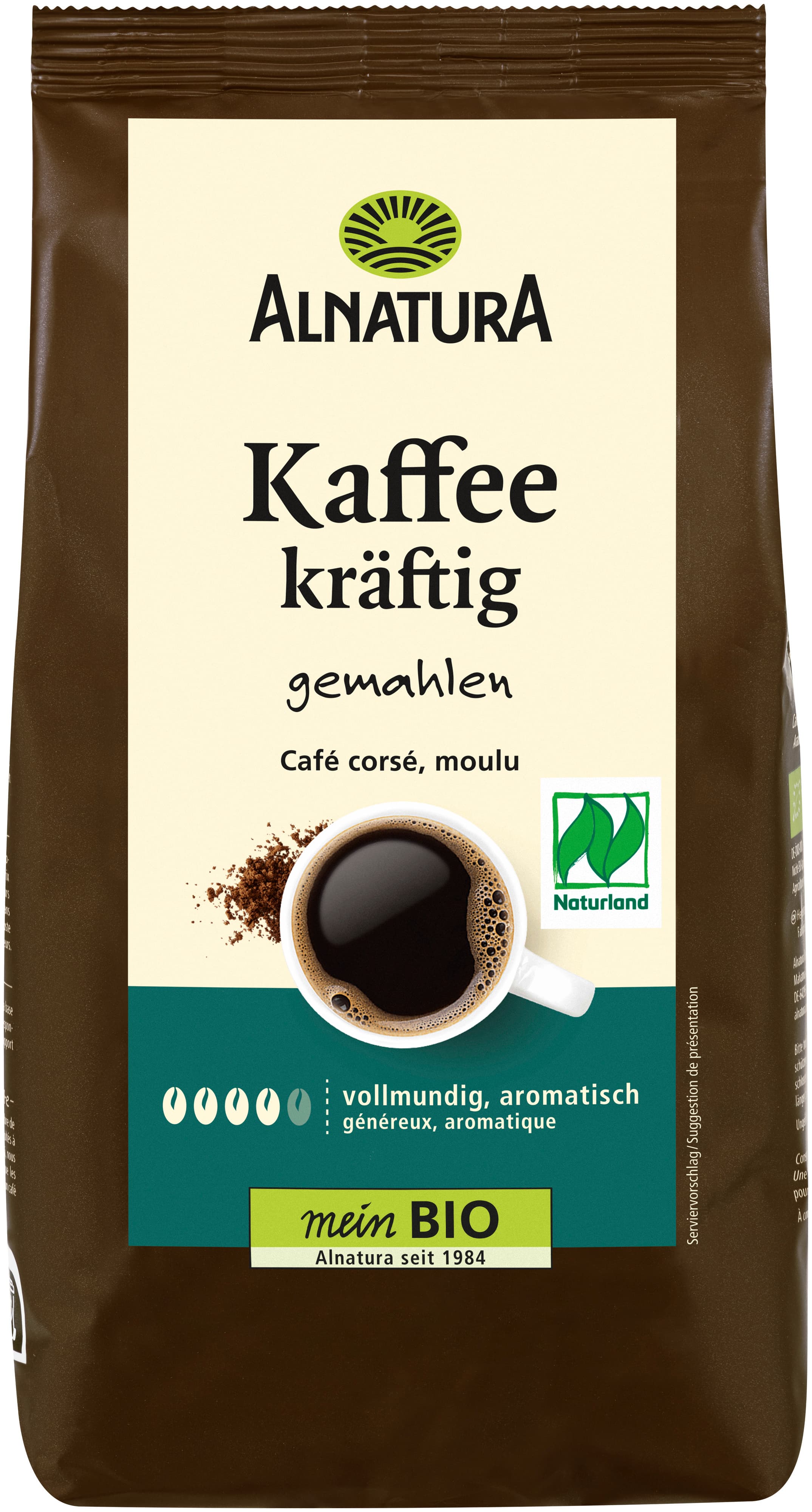 Alnatura Bio Kaffee gemahlen