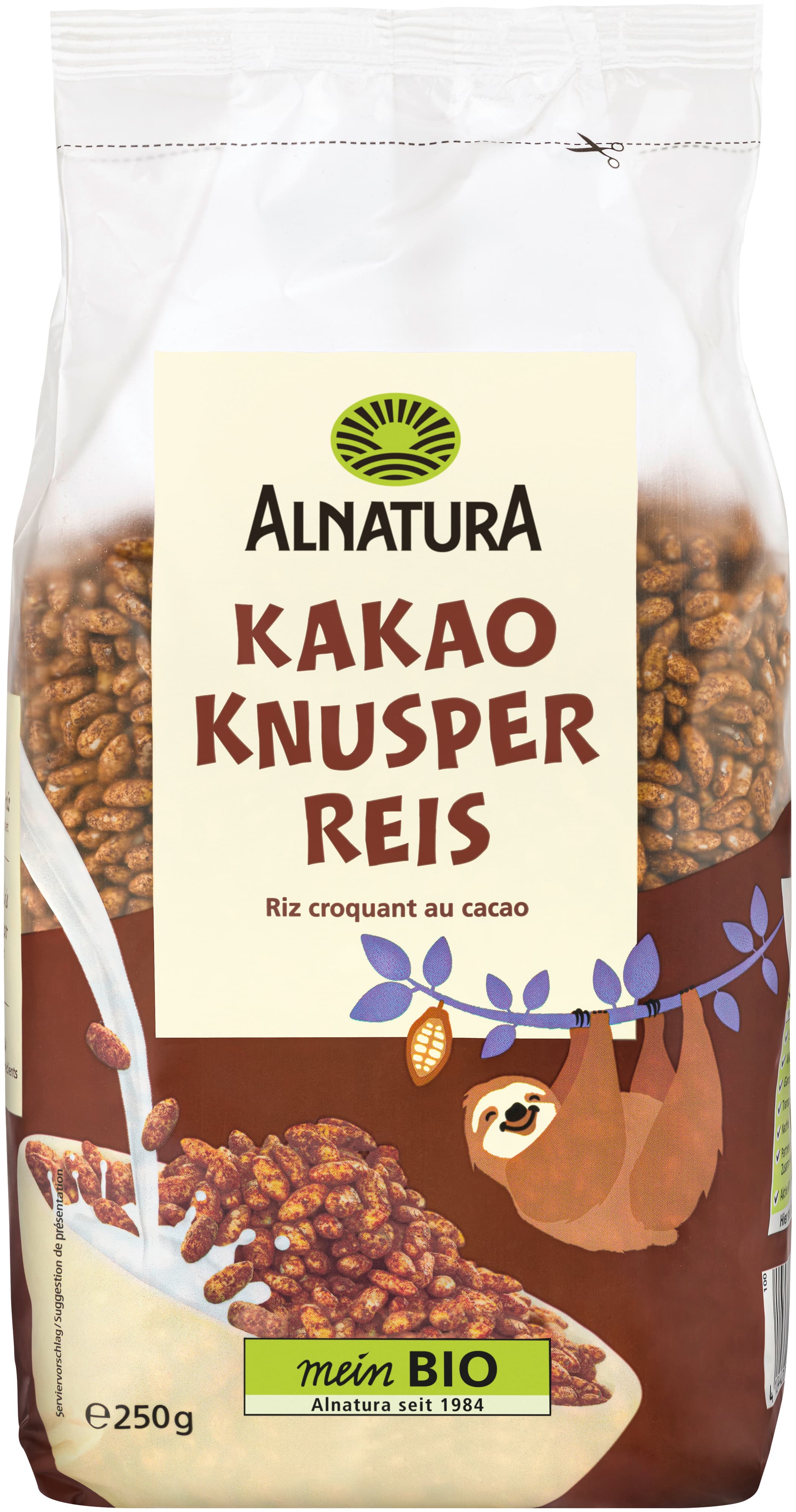 Alnatura Bio Kakao Knusper Reis