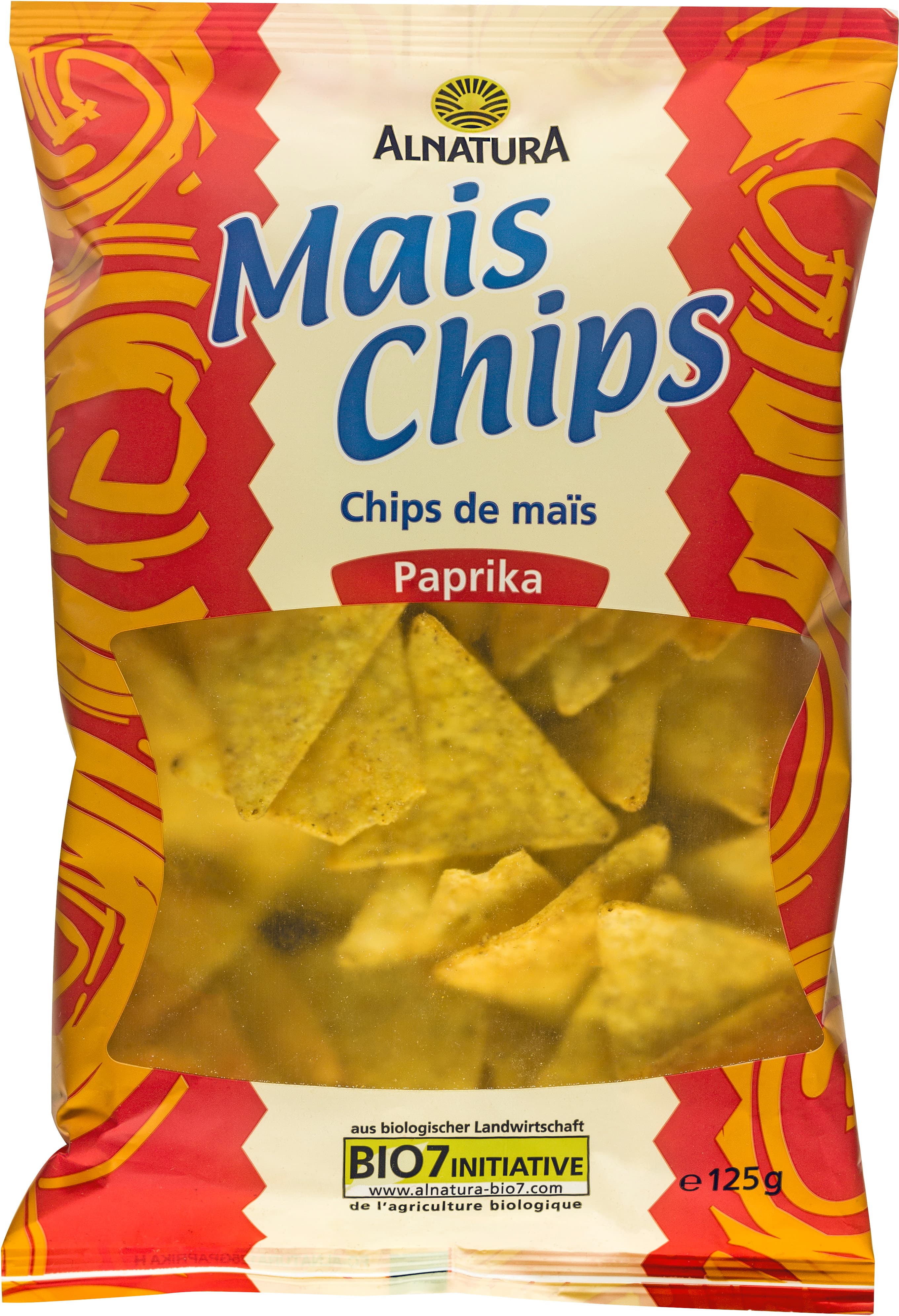 Chips de Maíz Bio Alnatura Pimentón