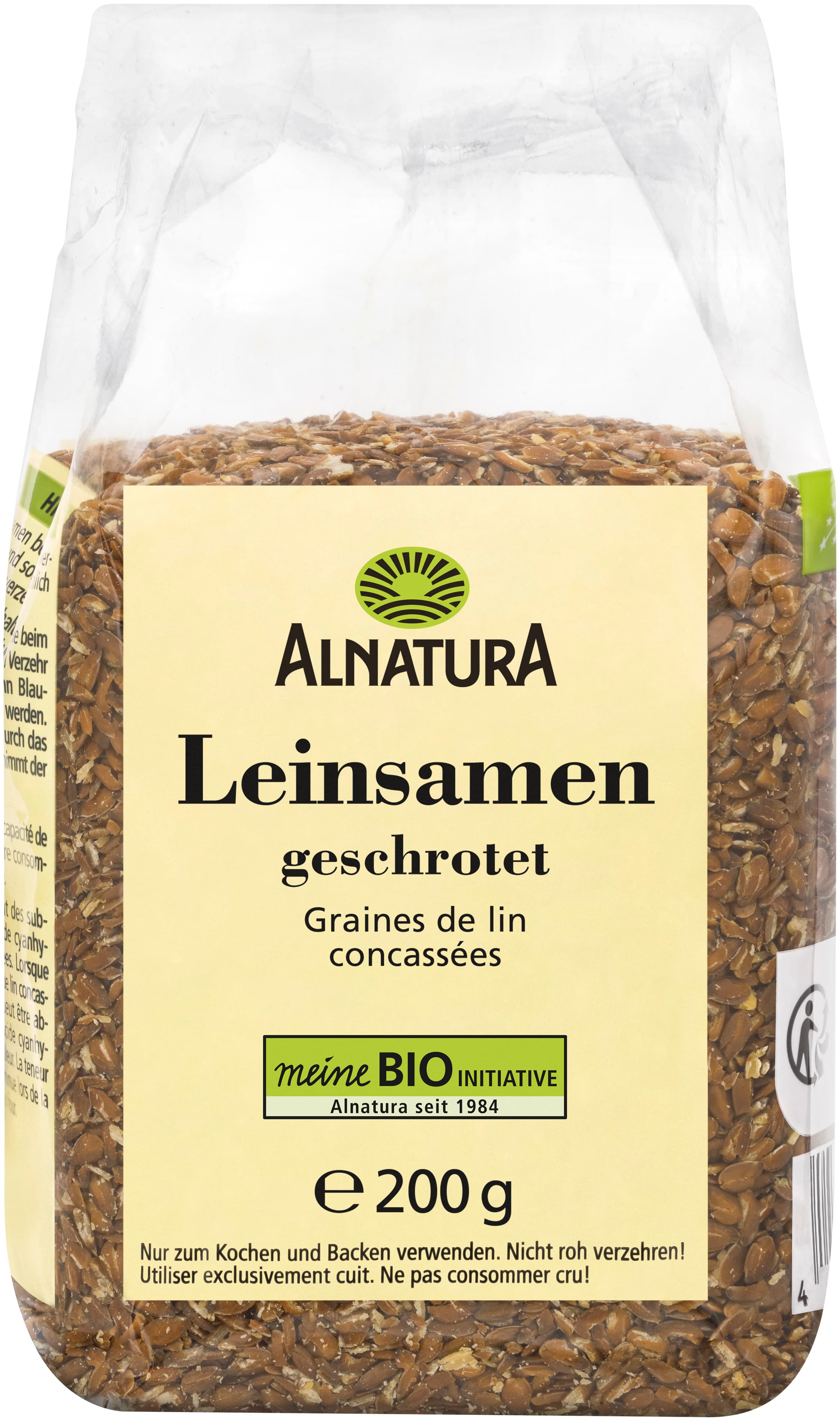Alnatura Bio Leinsamen, geschrotet