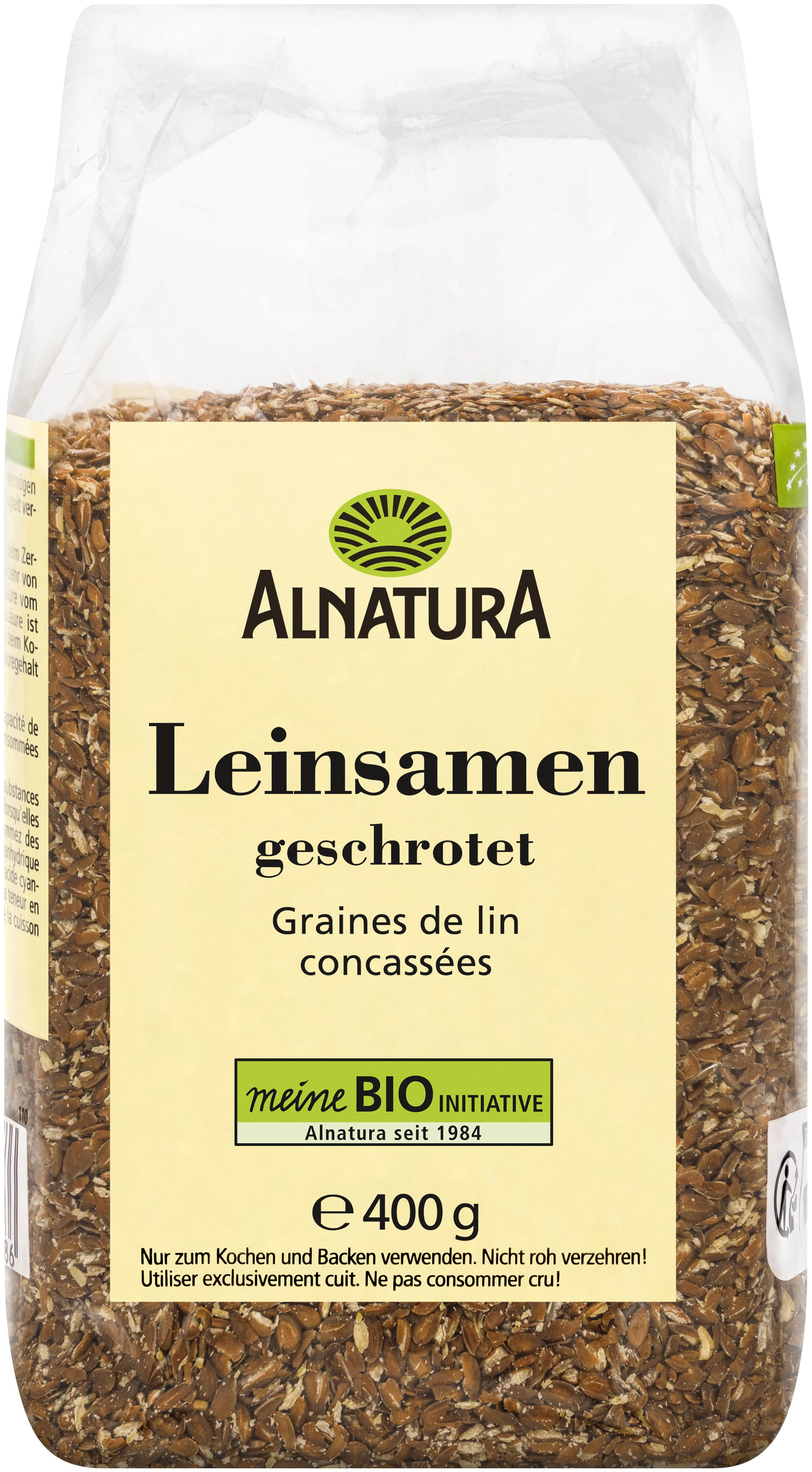 Alnatura Bio Leinsamen, geschrotet