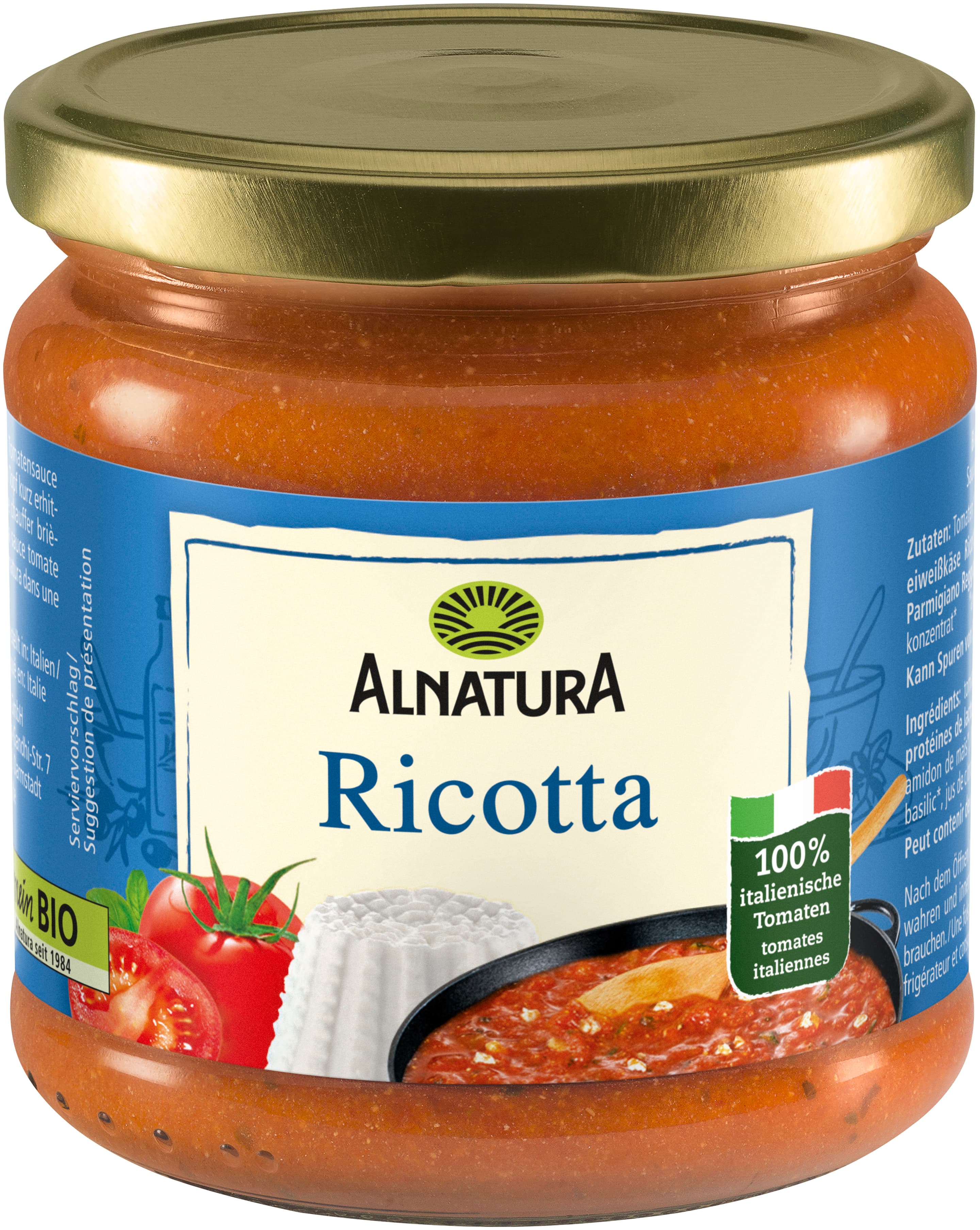 Alnatura Bio Tomatensauce Ricotta