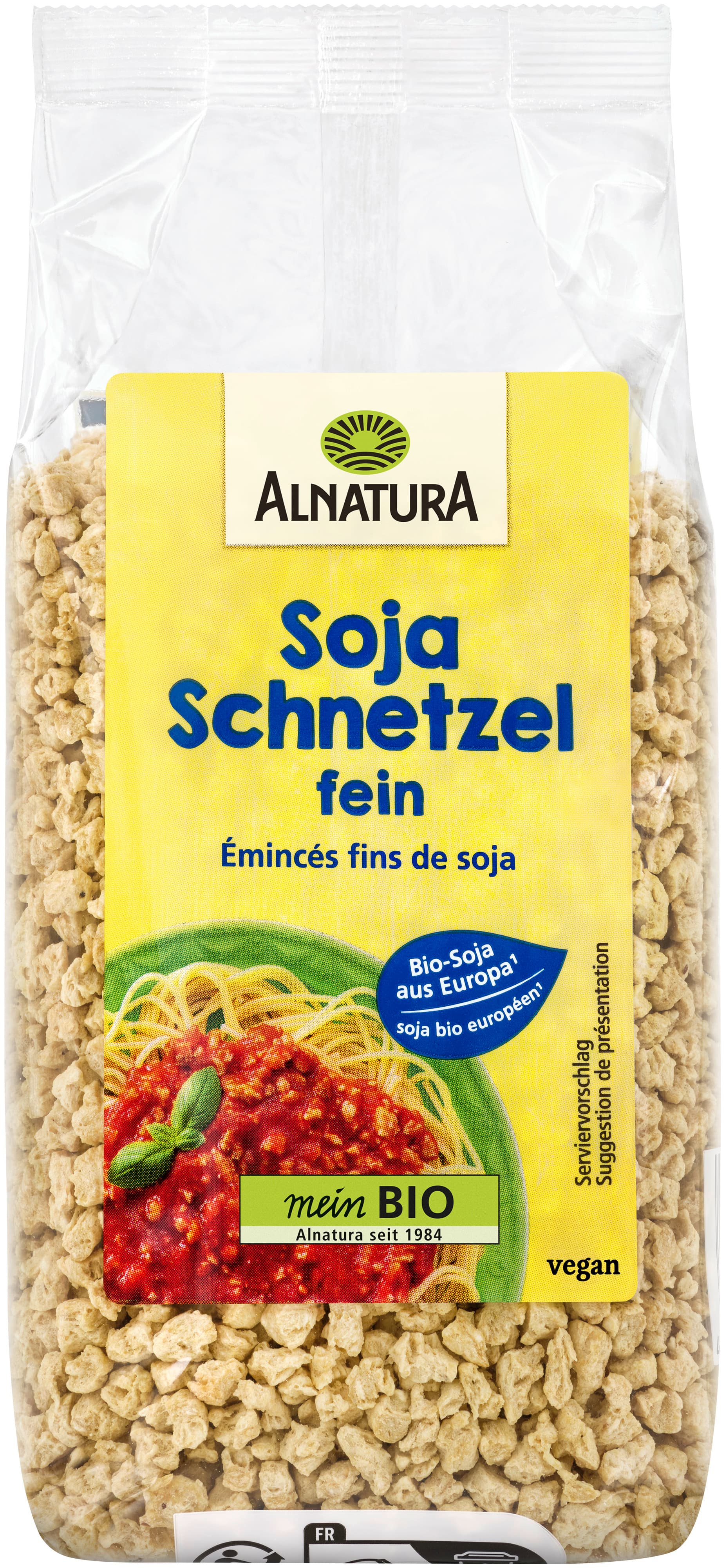 Alnatura Bio Sojaschnetzel, fein