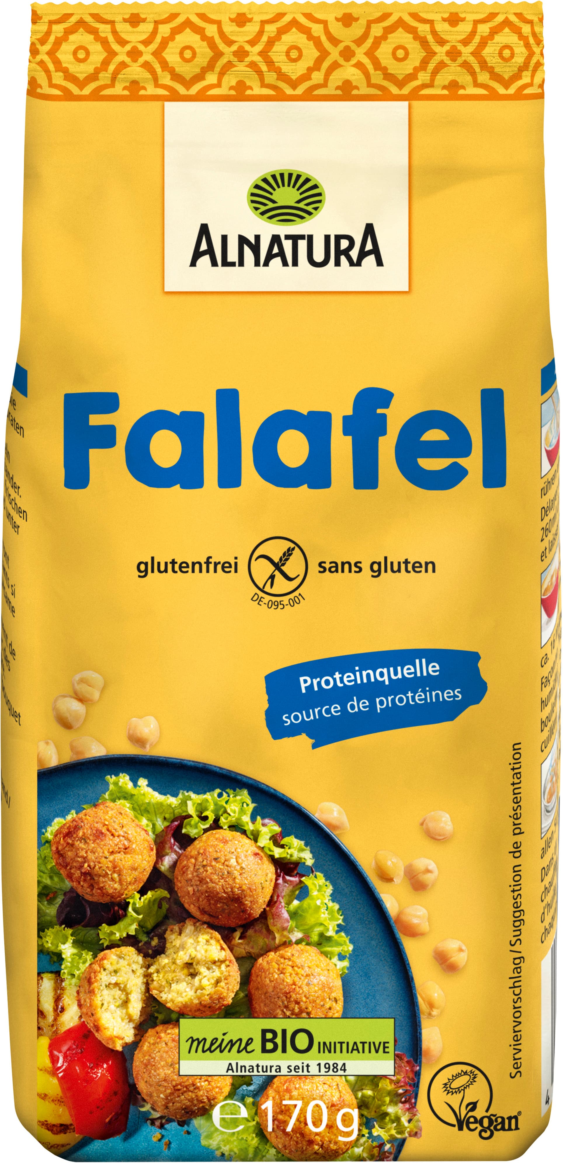 Mezcla orgánica para falafel Alnatura