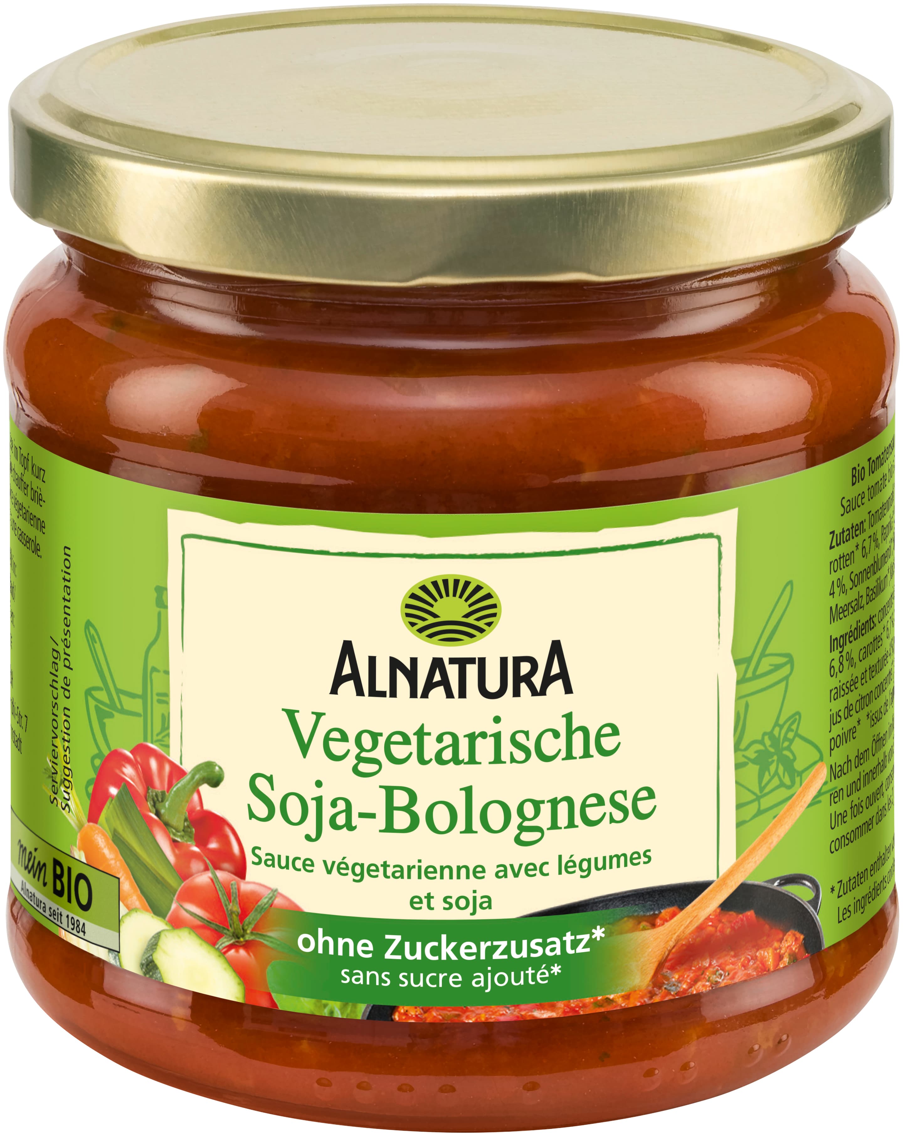 Alnatura Bio Vegetarische Soja Bolognese
