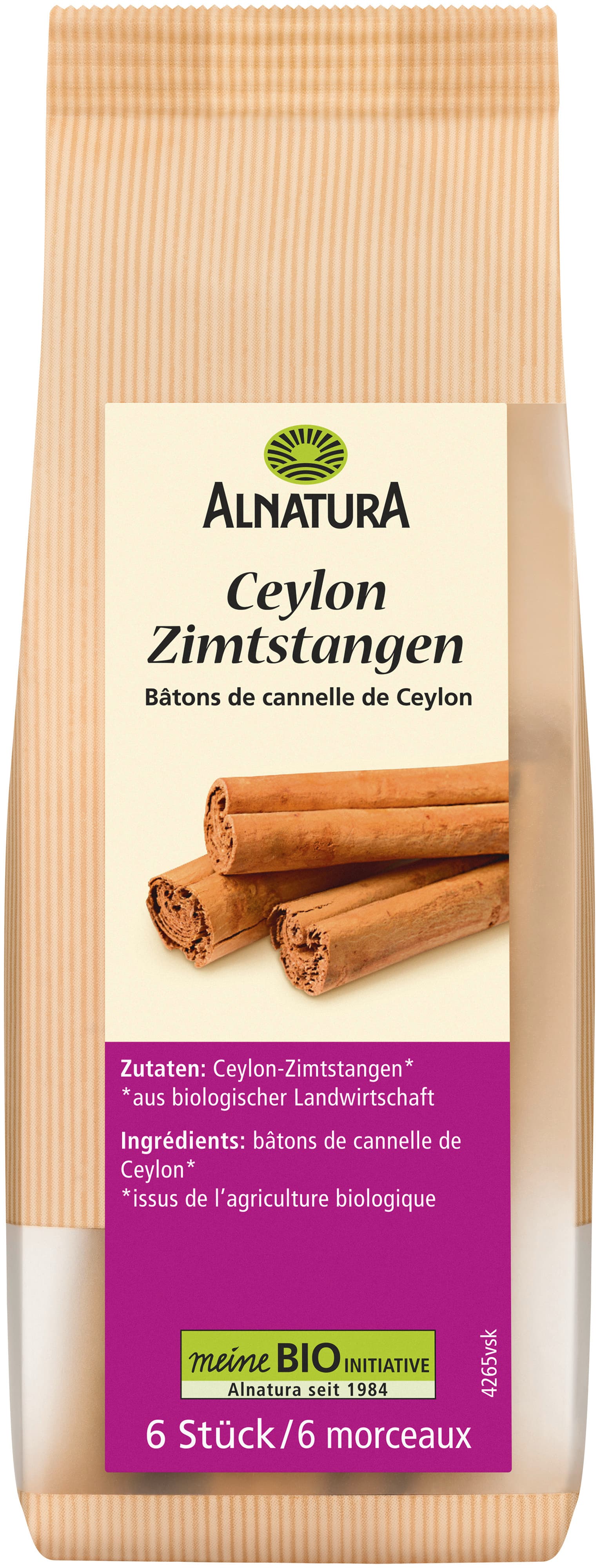 Alnatura Bio Ceylon Zimtstangen
