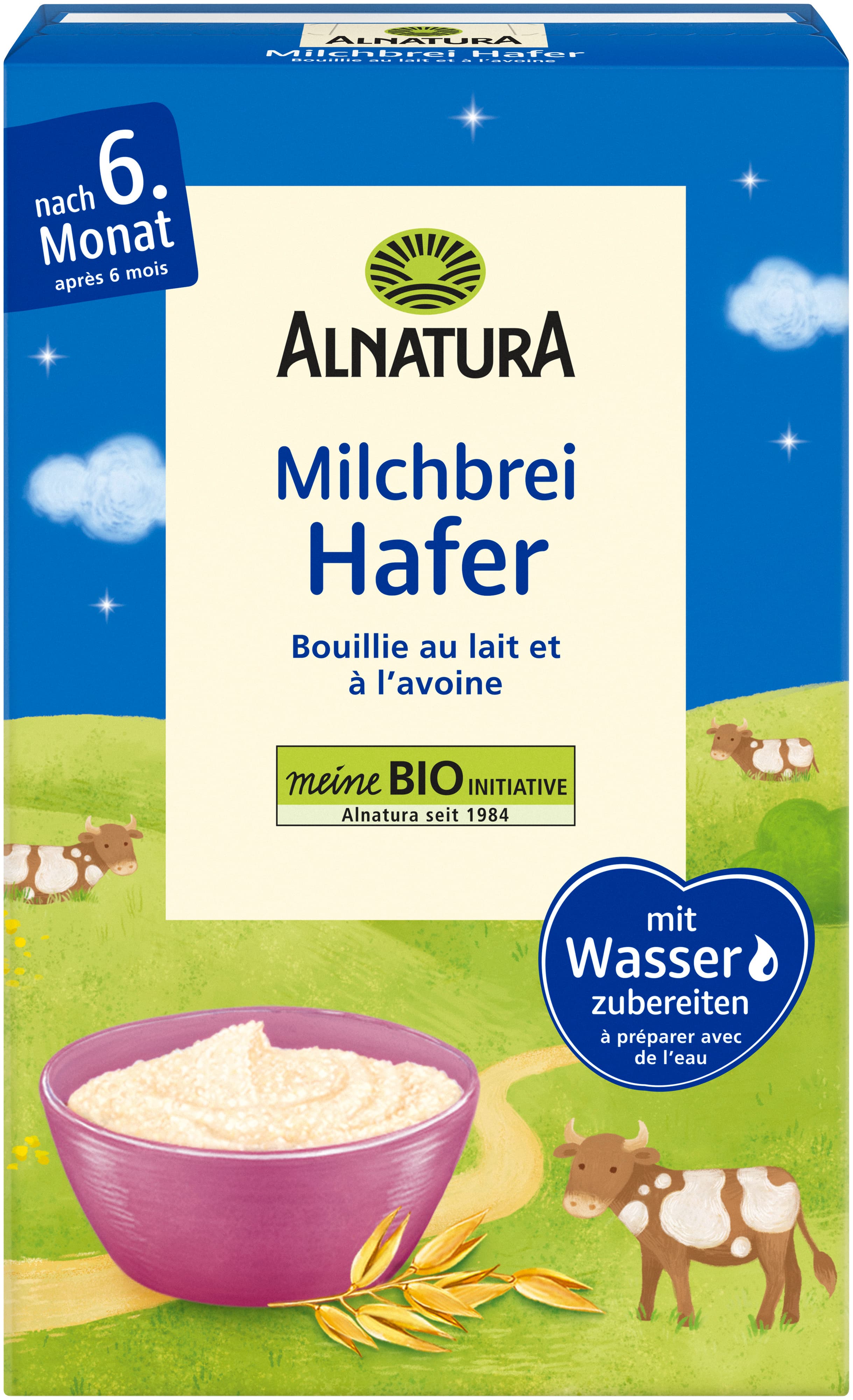 Alnatura Bio Hafer Milchbrei 250G