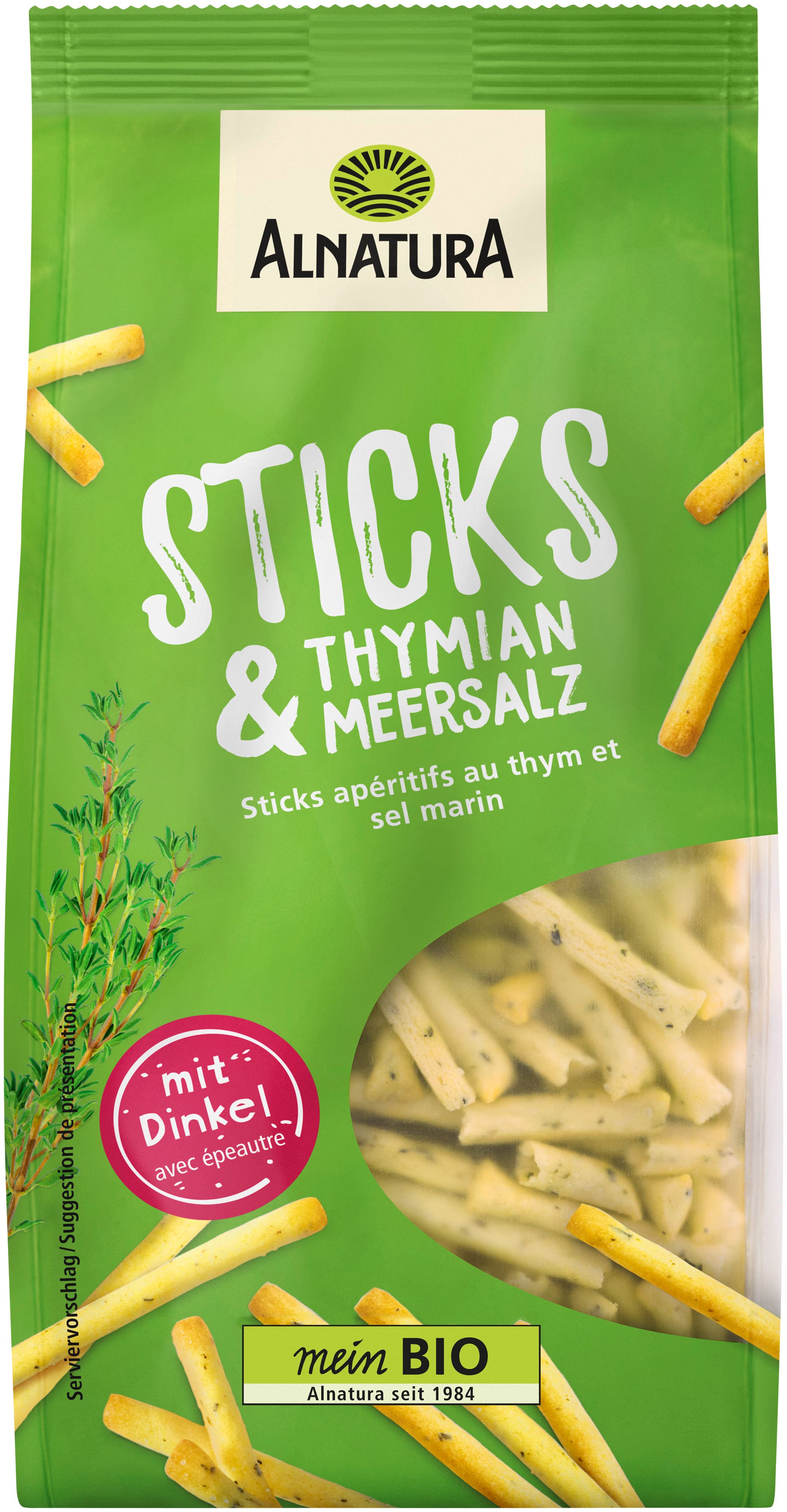Alnatura Bio Sticks Thymian + Meersalz