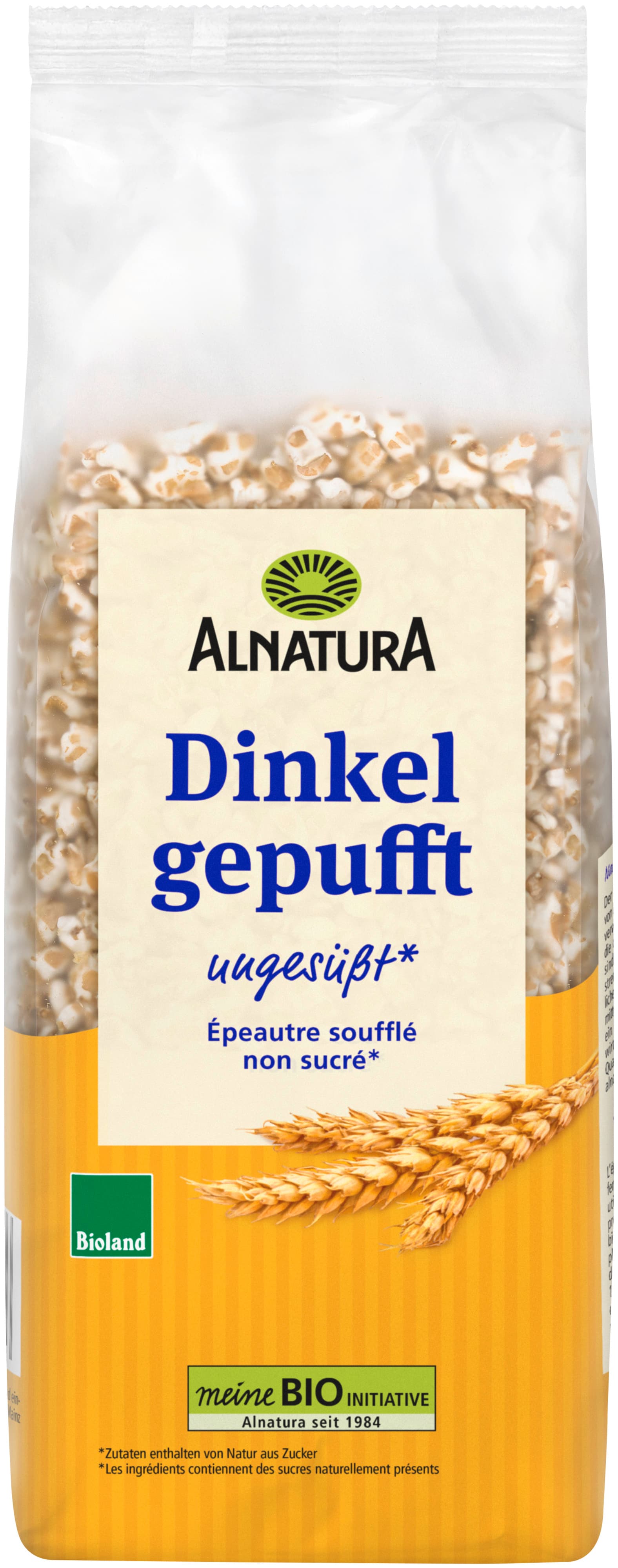 Alnatura Bio Dinkel gepufft ungesüßt