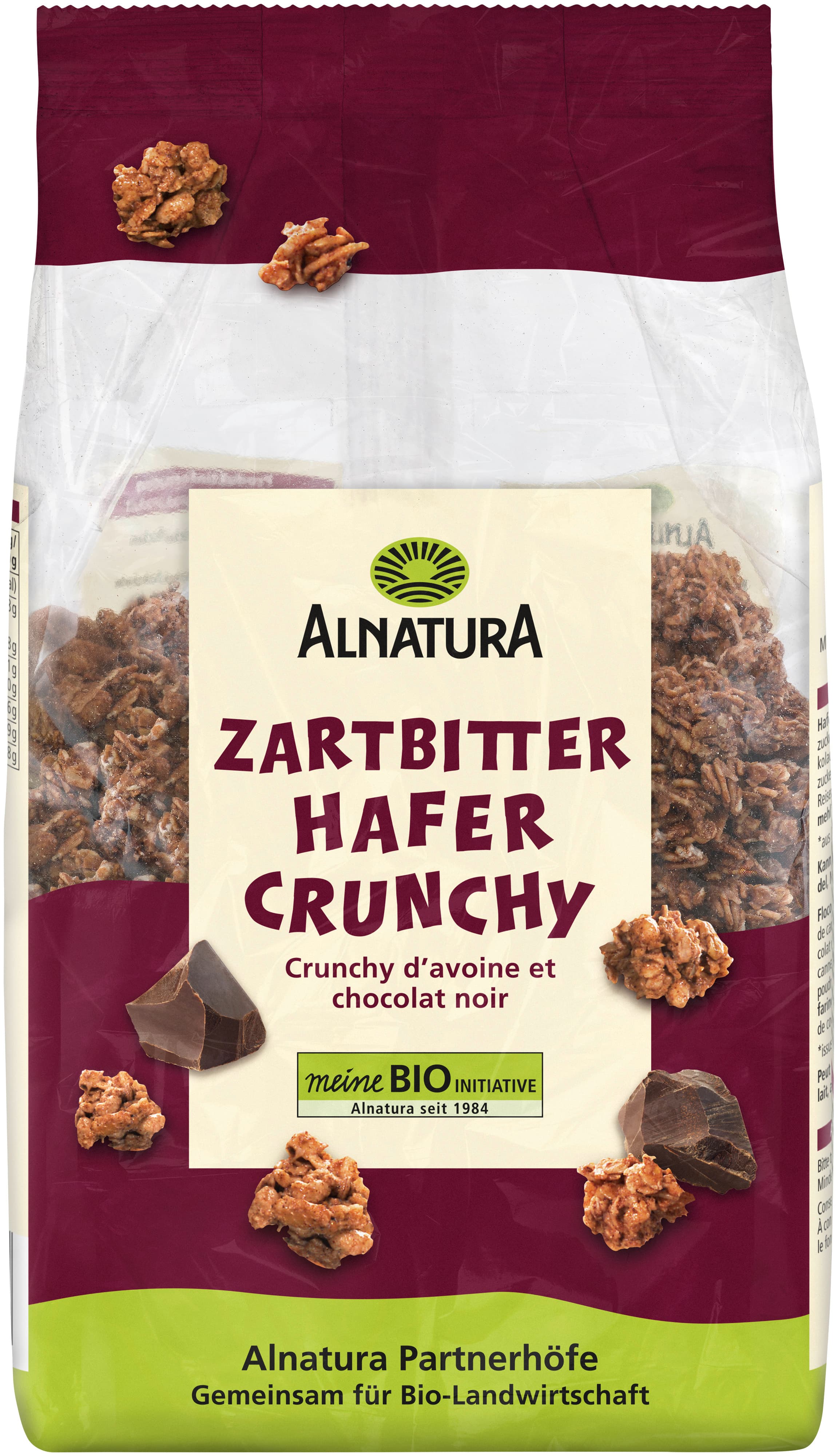 Alnatura Bio Zartbitter Hafer Crunchy
