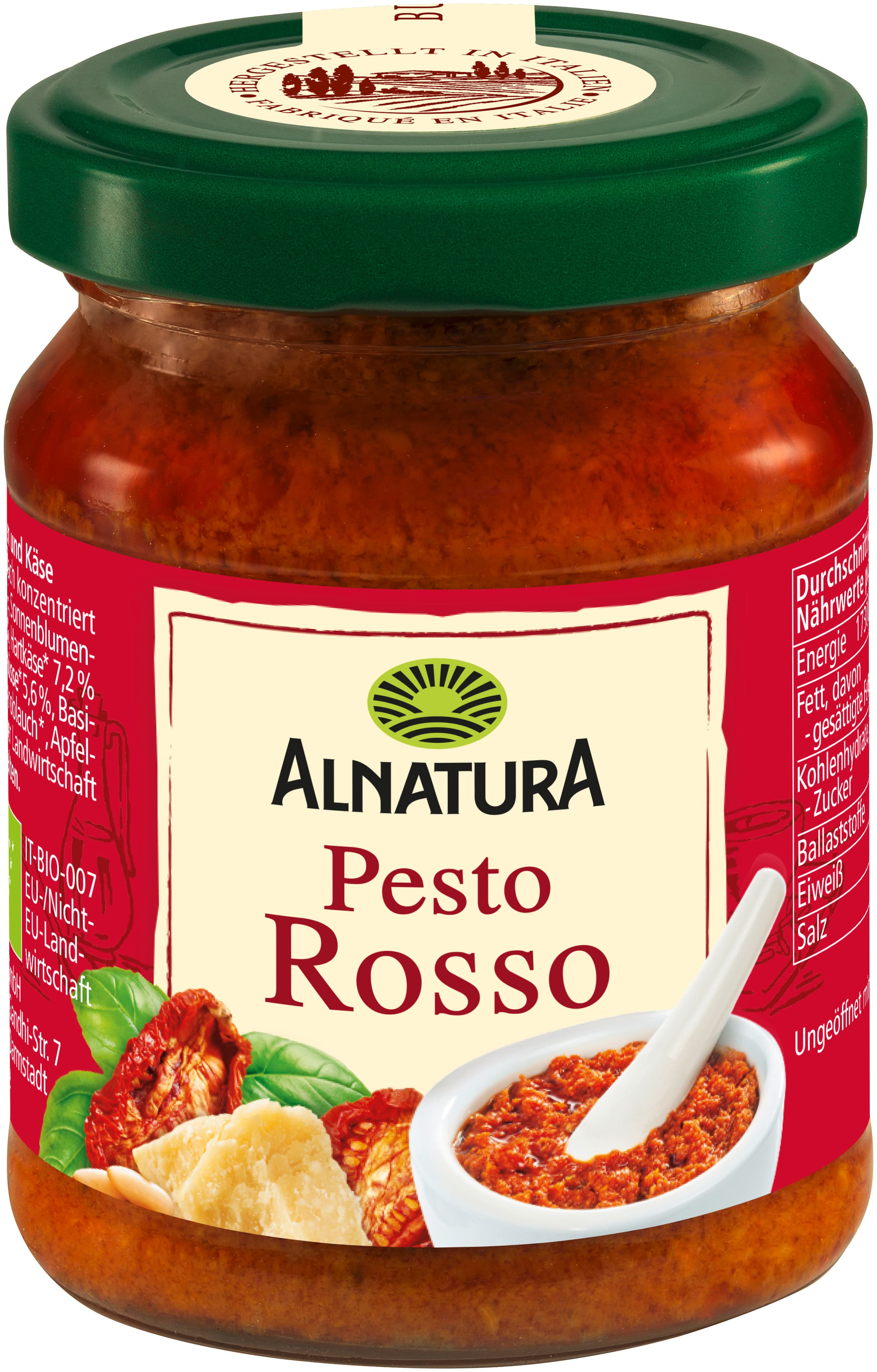 Pesto Rosso Orgánico Alnatura