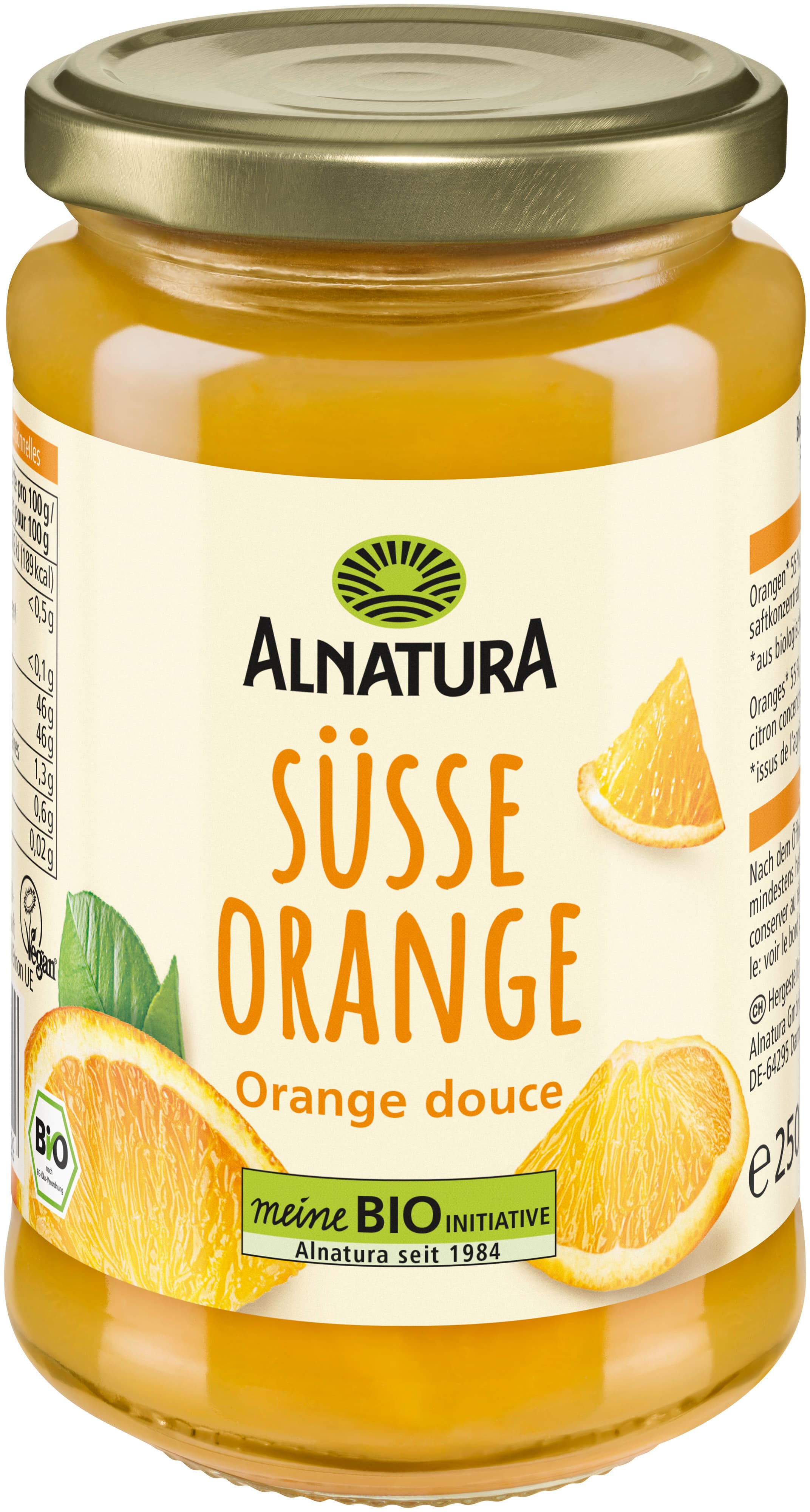 Alnatura Bio Fruchtaufstrich Süße Orange