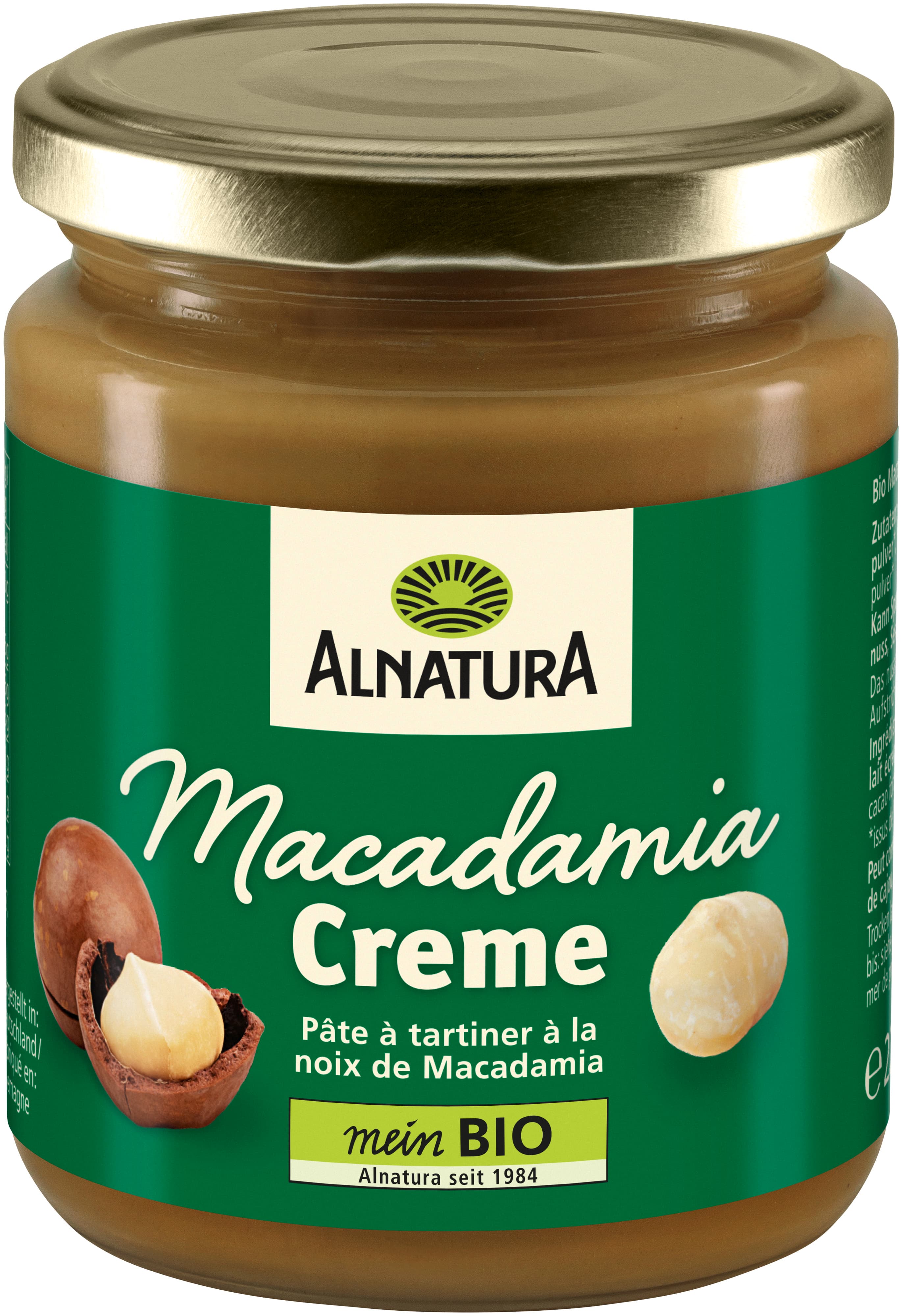 Alnatura Bio Sélection Macadamiacreme Sélection