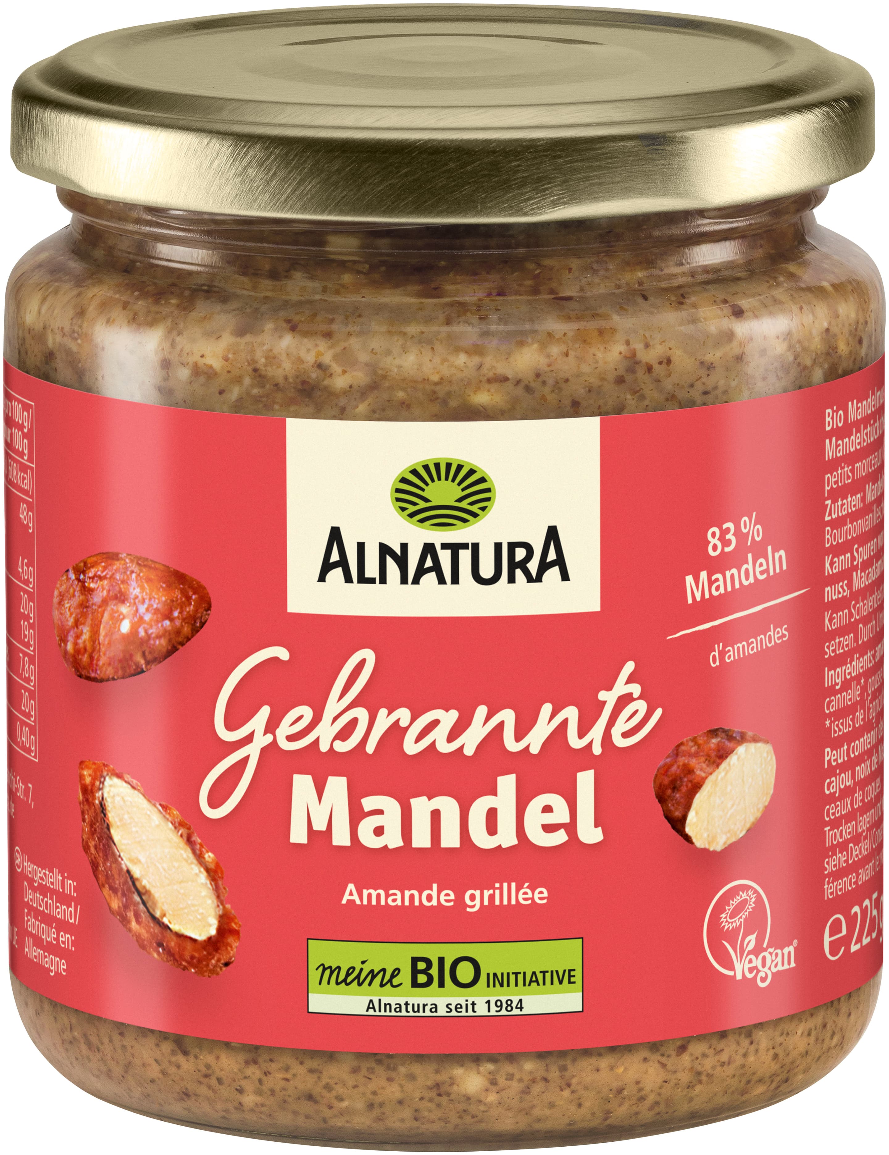 Almendras tostadas orgánicas Alnatura Selección