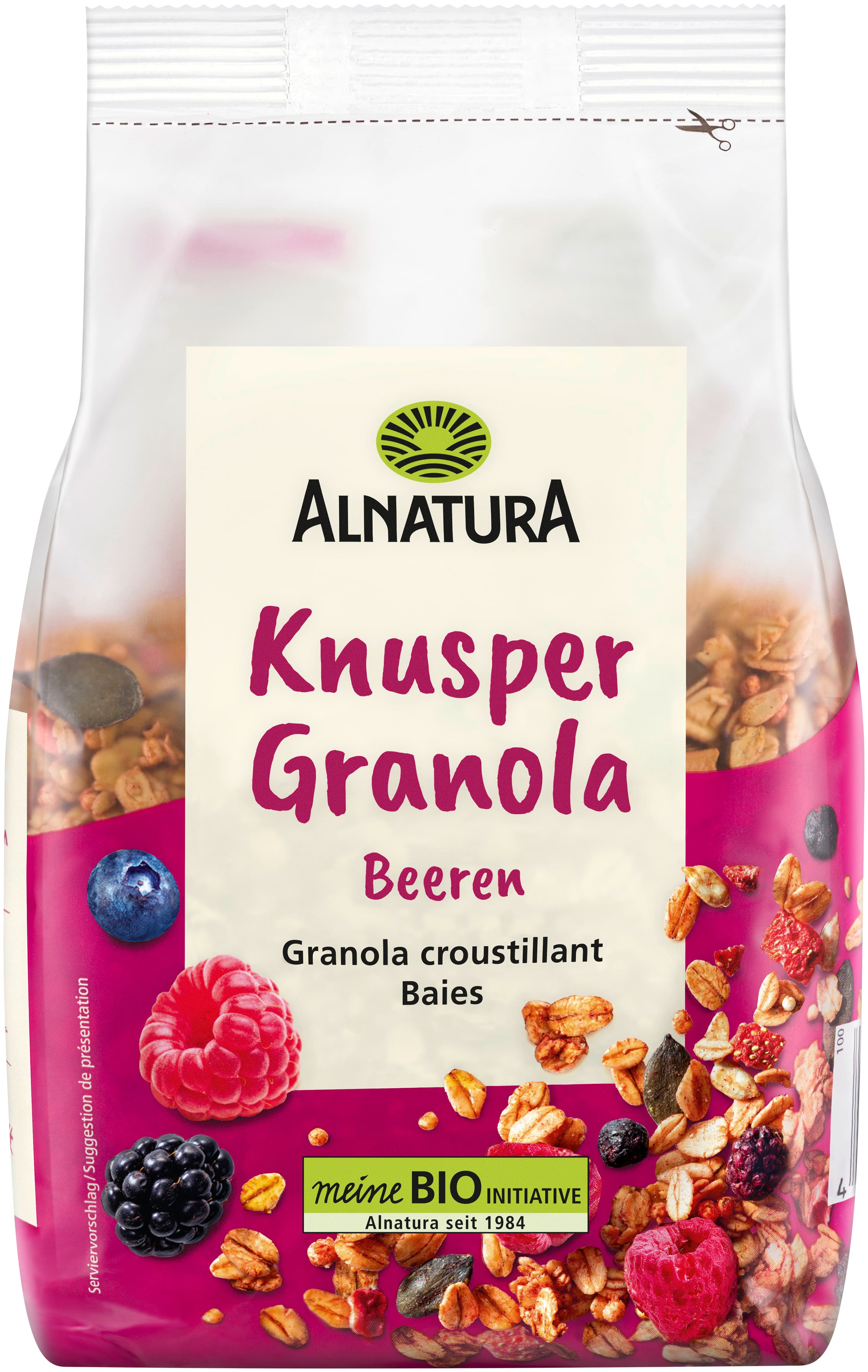 Alnatura Bio Knusper Granola Beeren