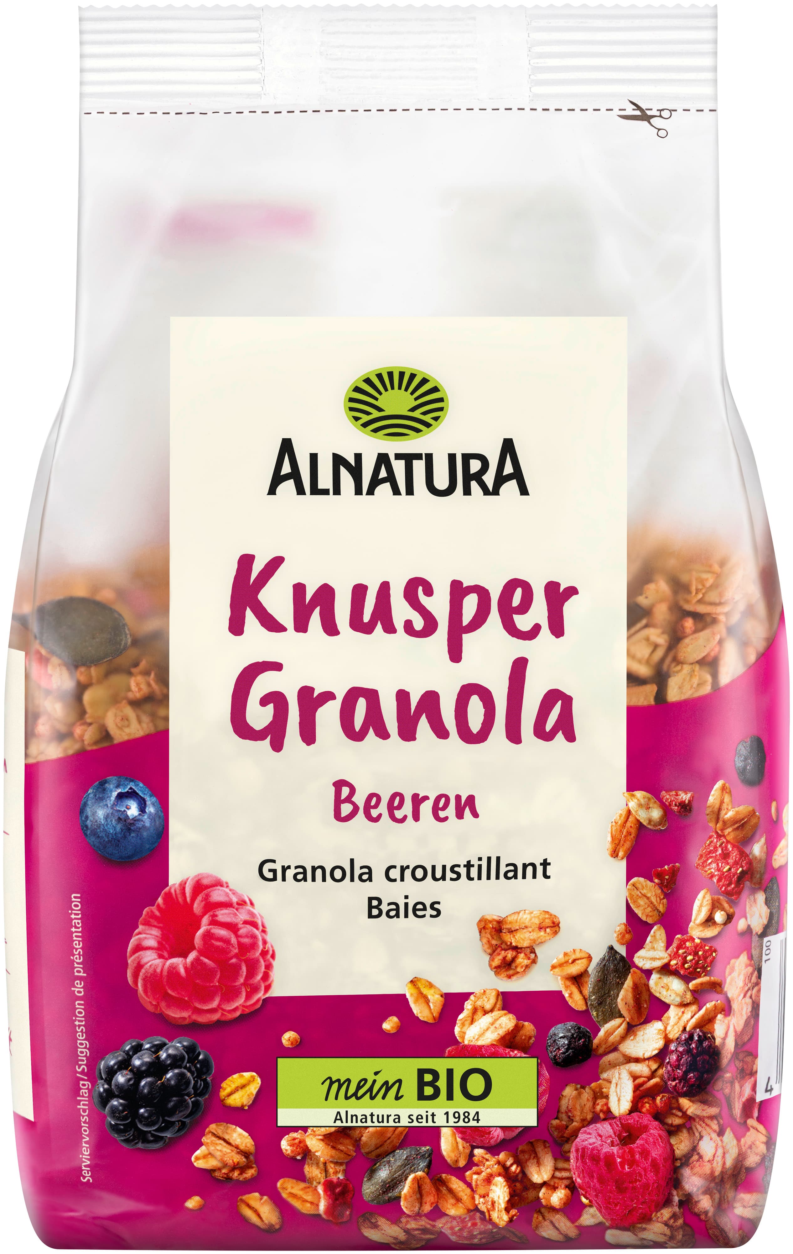 Alnatura Bio Knusper Granola Beeren