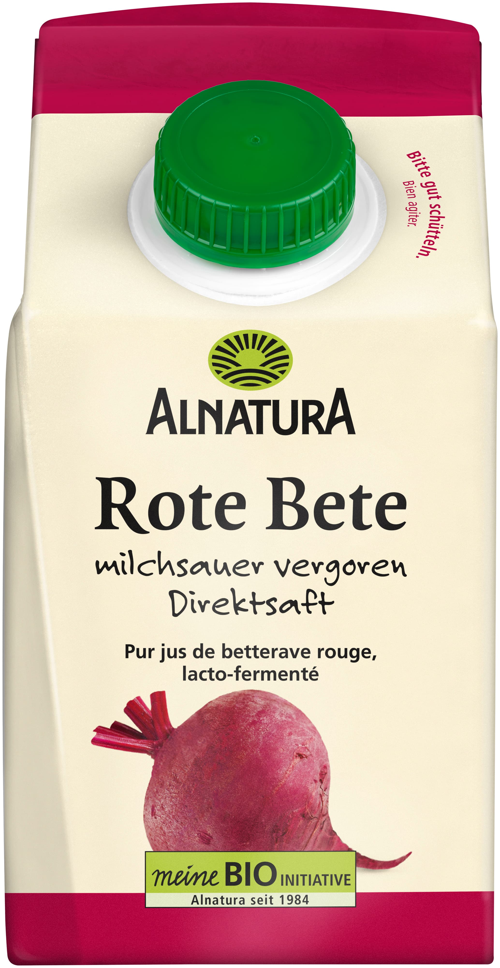 Alnatura Bio Rote Bete Saft milchsauer vergoren