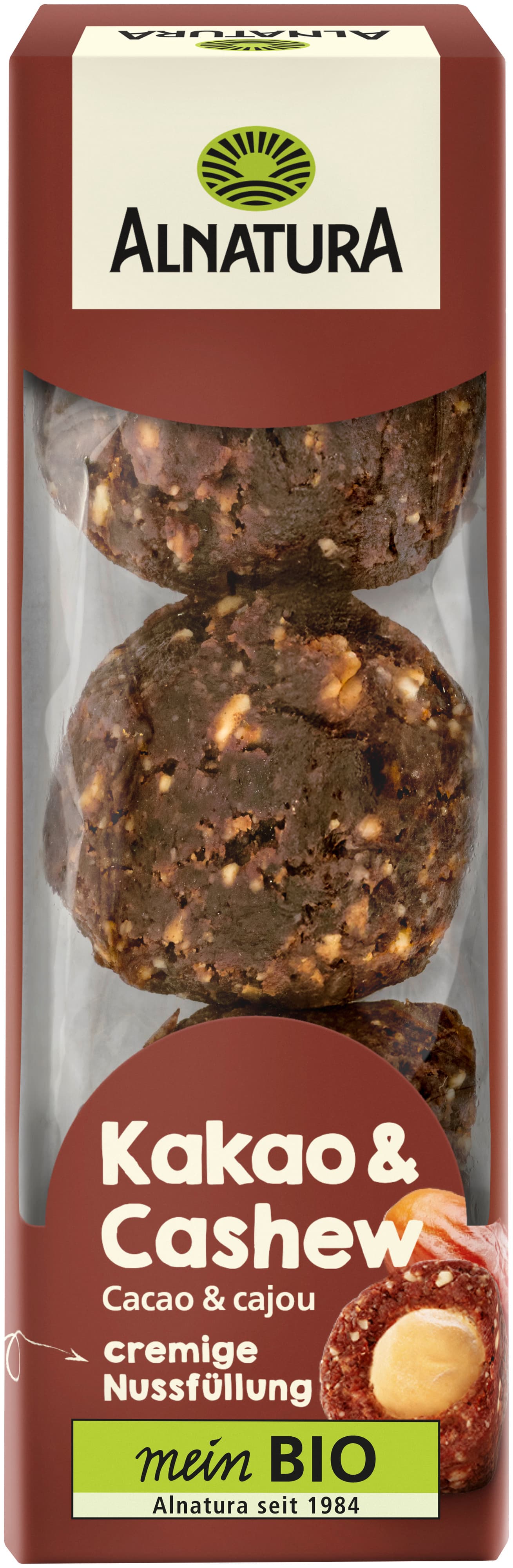 Alnatura Bio Kakao & Cashew Fruchtkugel