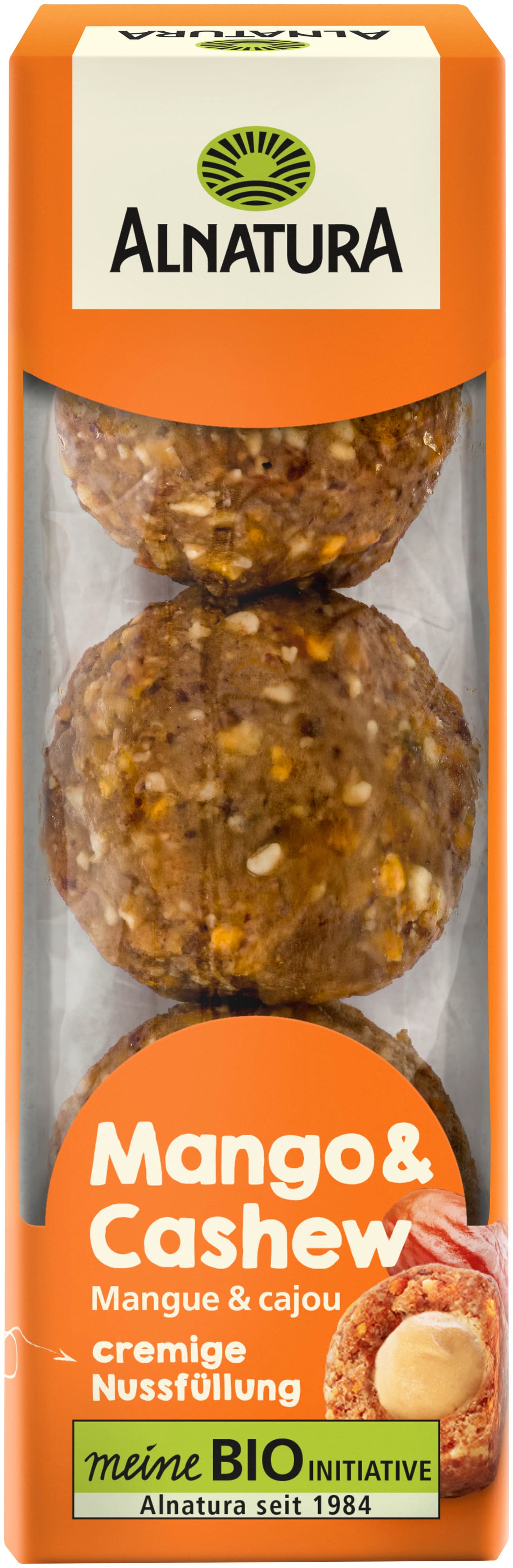 Alnatura Bio Mango & Cashew Fruchtkugel