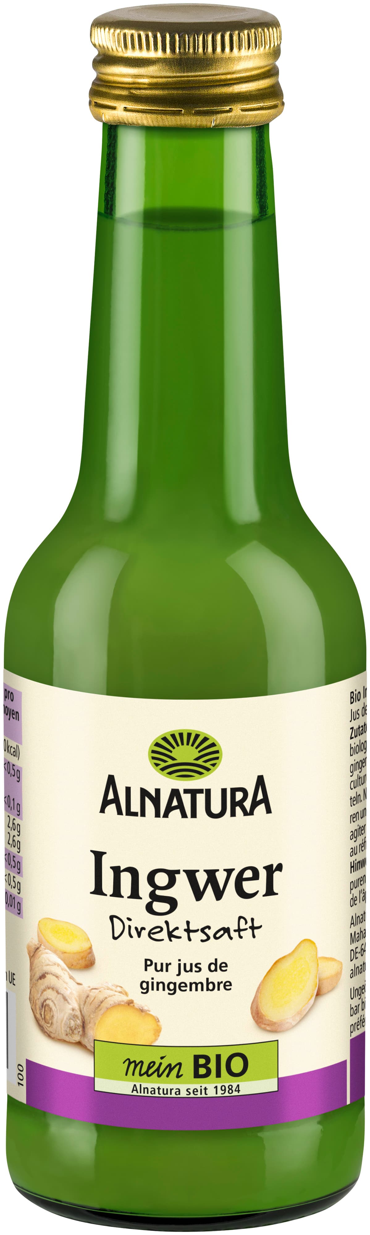 Alnatura Bio Ingwersaft 200ML