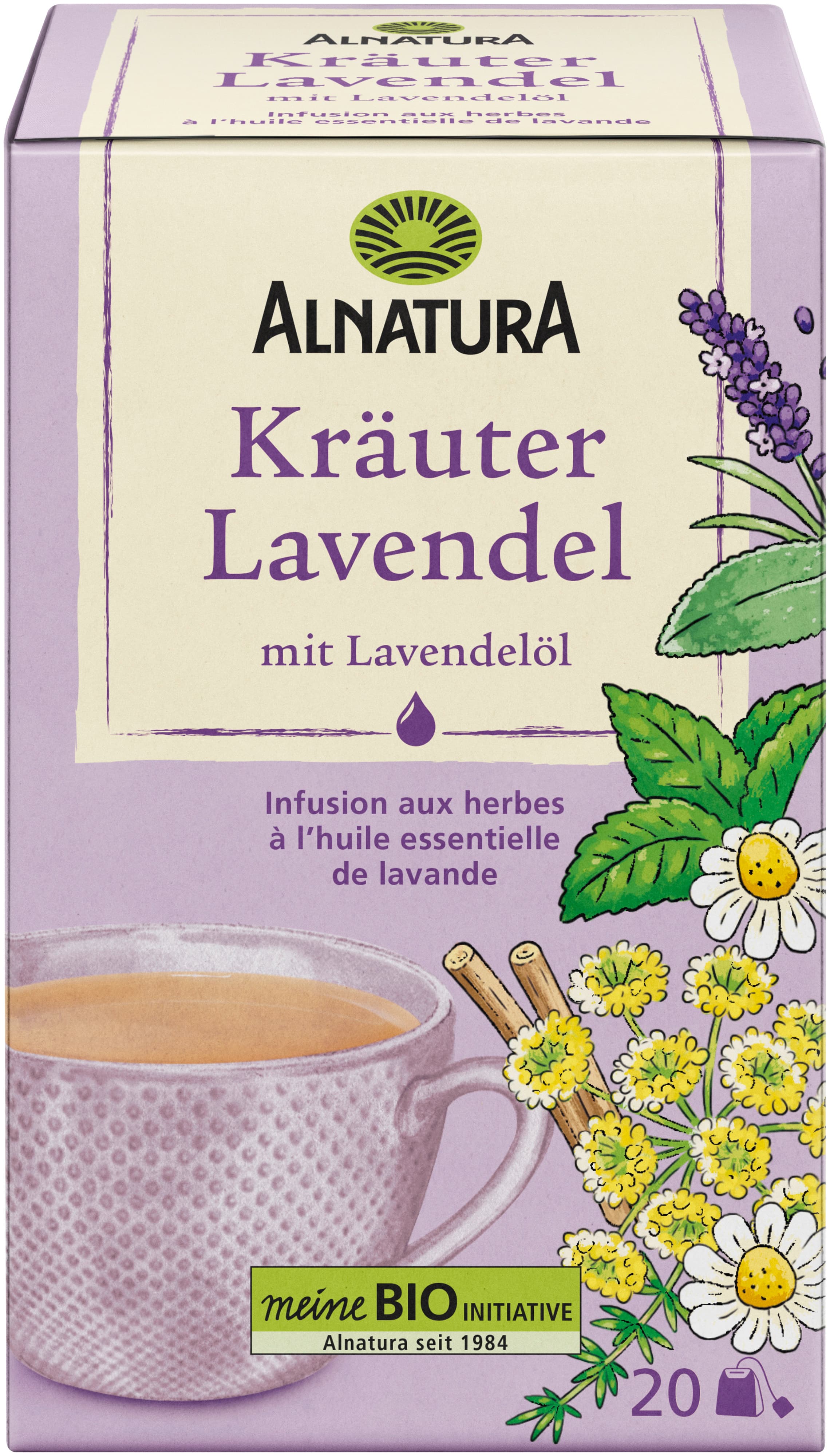 Alnatura Bio Kräuter Lavendel Tee