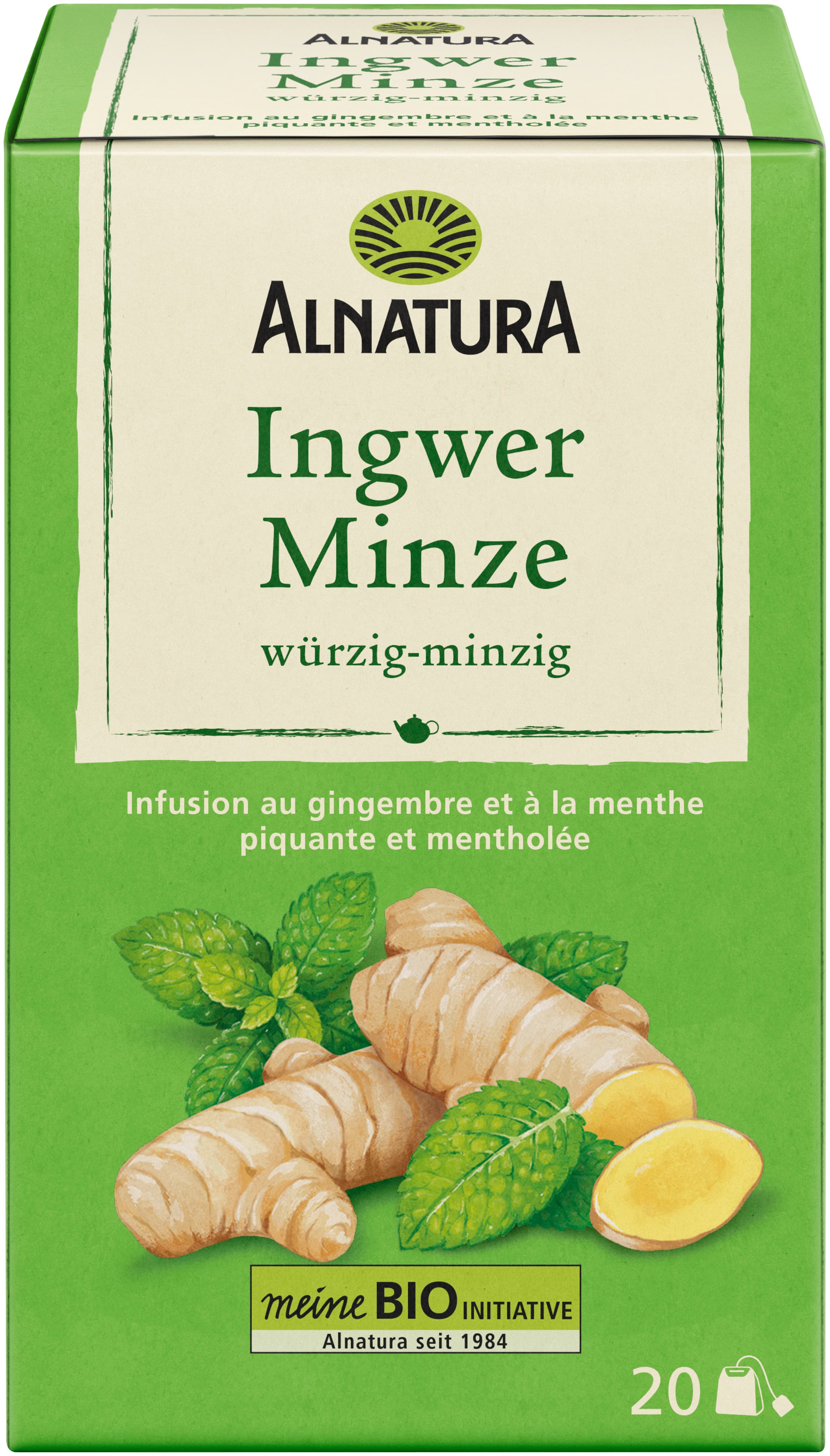 Alnatura Bio Ingwer Minze Tee