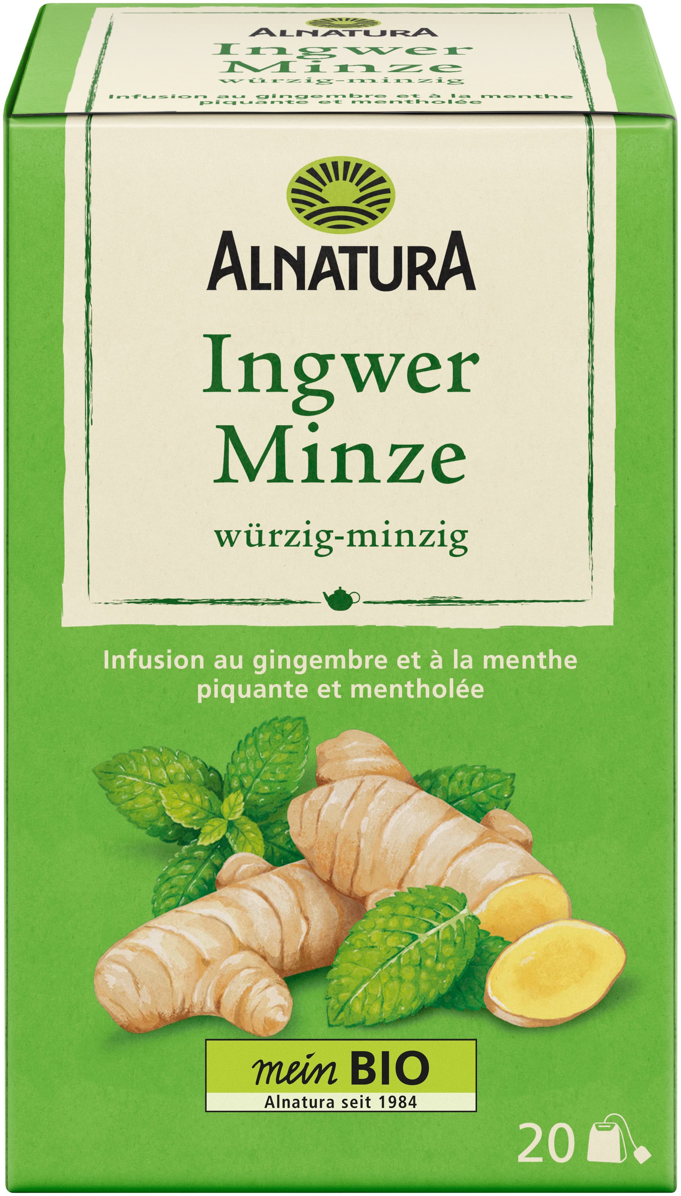 Alnatura Bio Ingwer Minze Tee