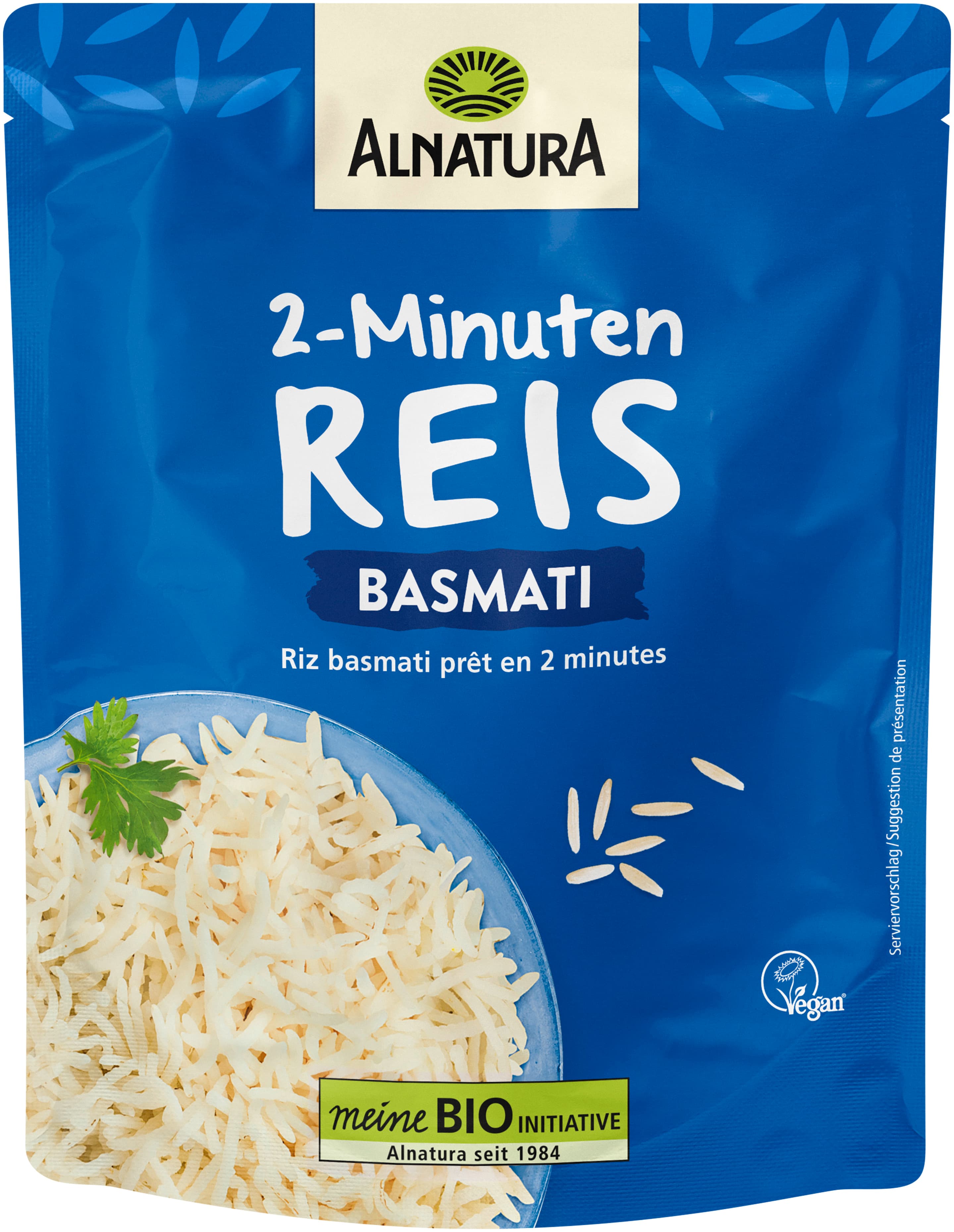Alnatura Bio 2 Min. Reis Basmati