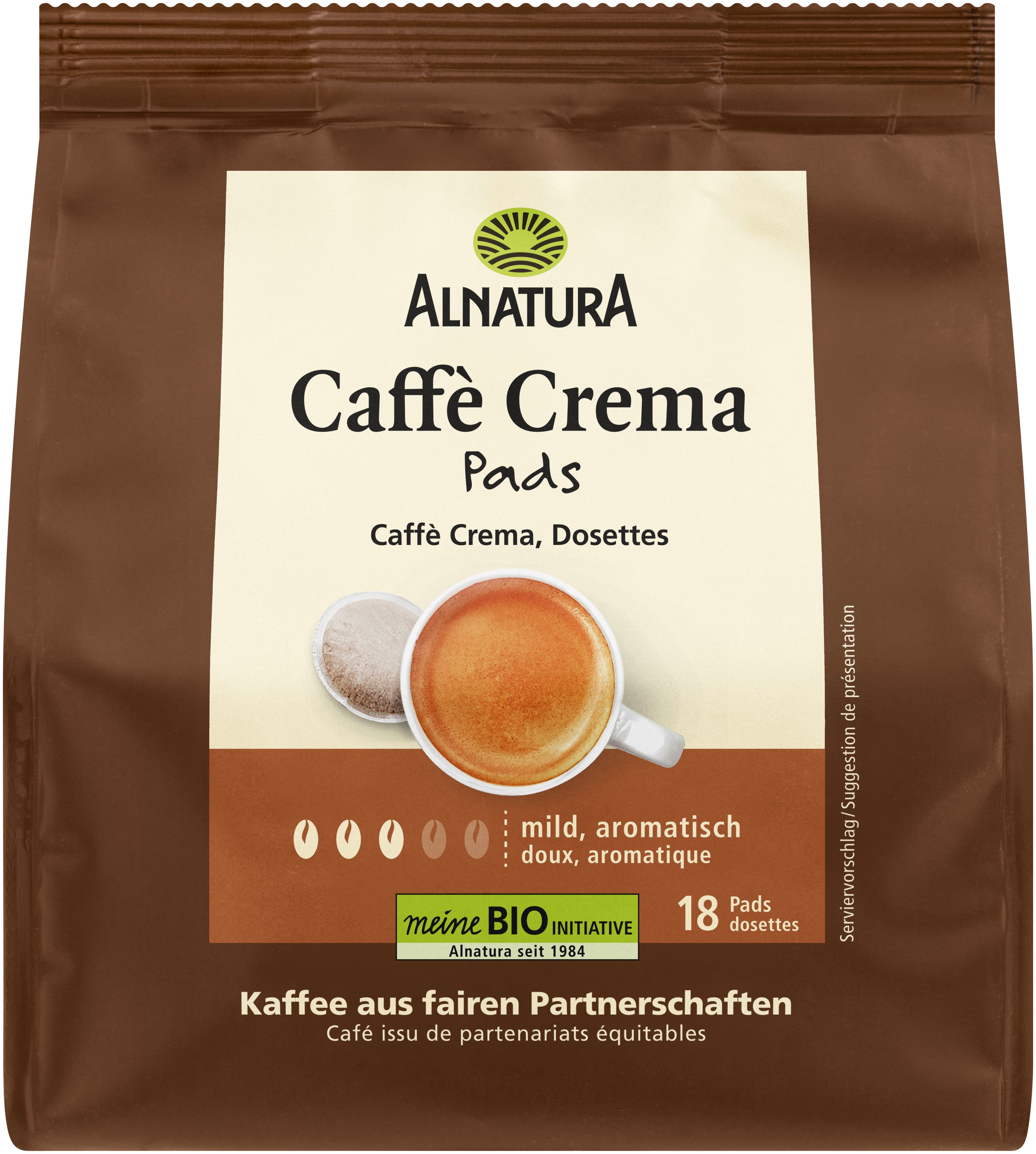 Alnatura Bio Caffè Crema-Pads