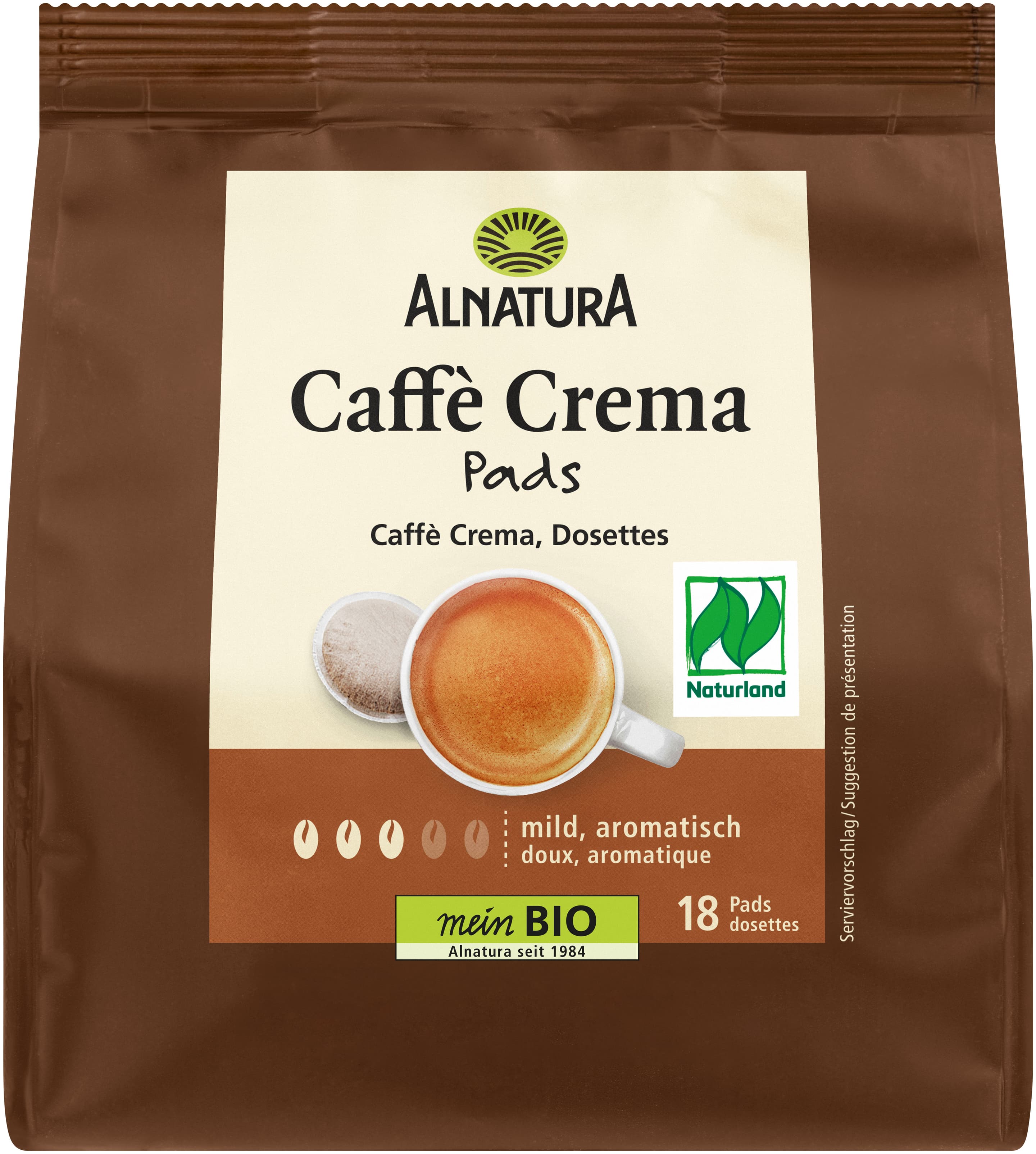 Alnatura Bio Caffè Crema-Pads