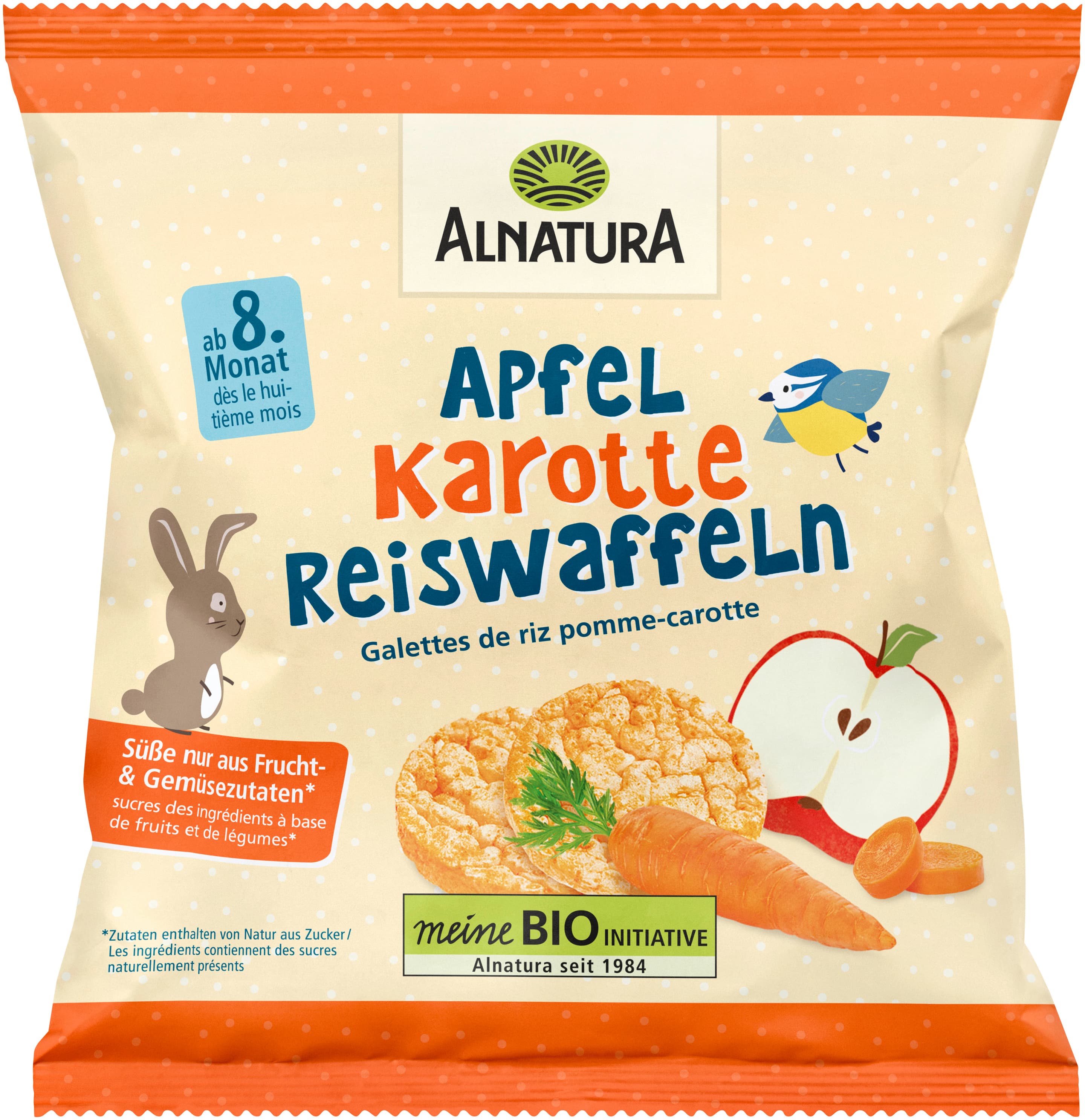 Alnatura Bio Apfel Karotte Reiswaffeln