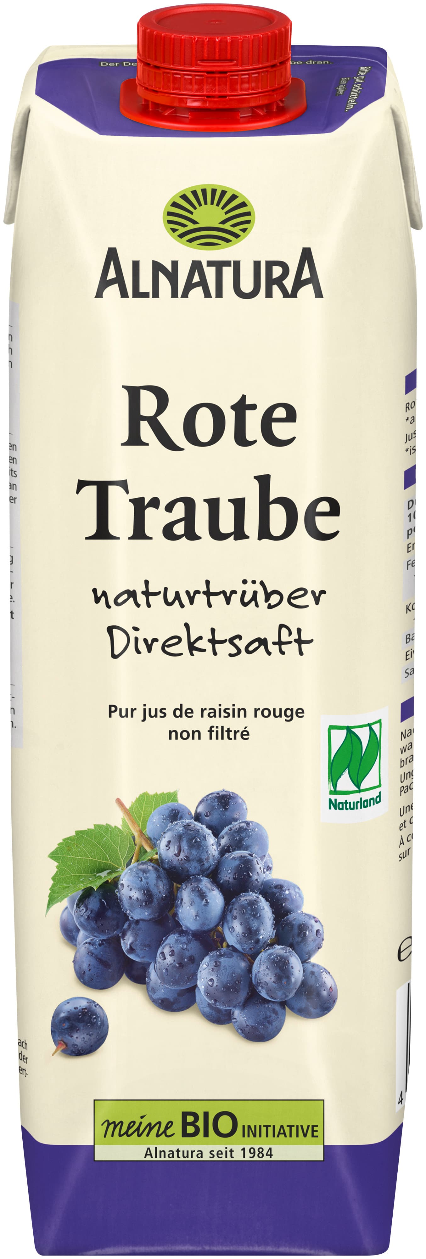 Alnatura Bio Traubensaft naturtrüb